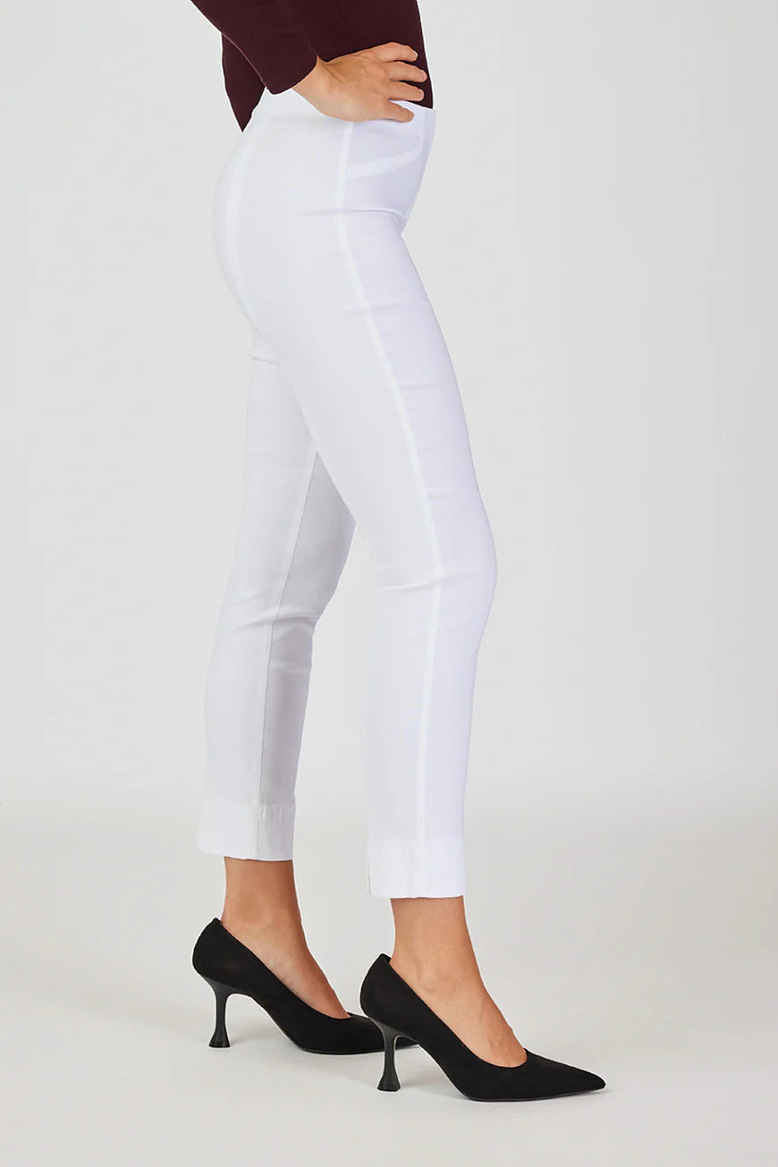 rose 09 trousers white