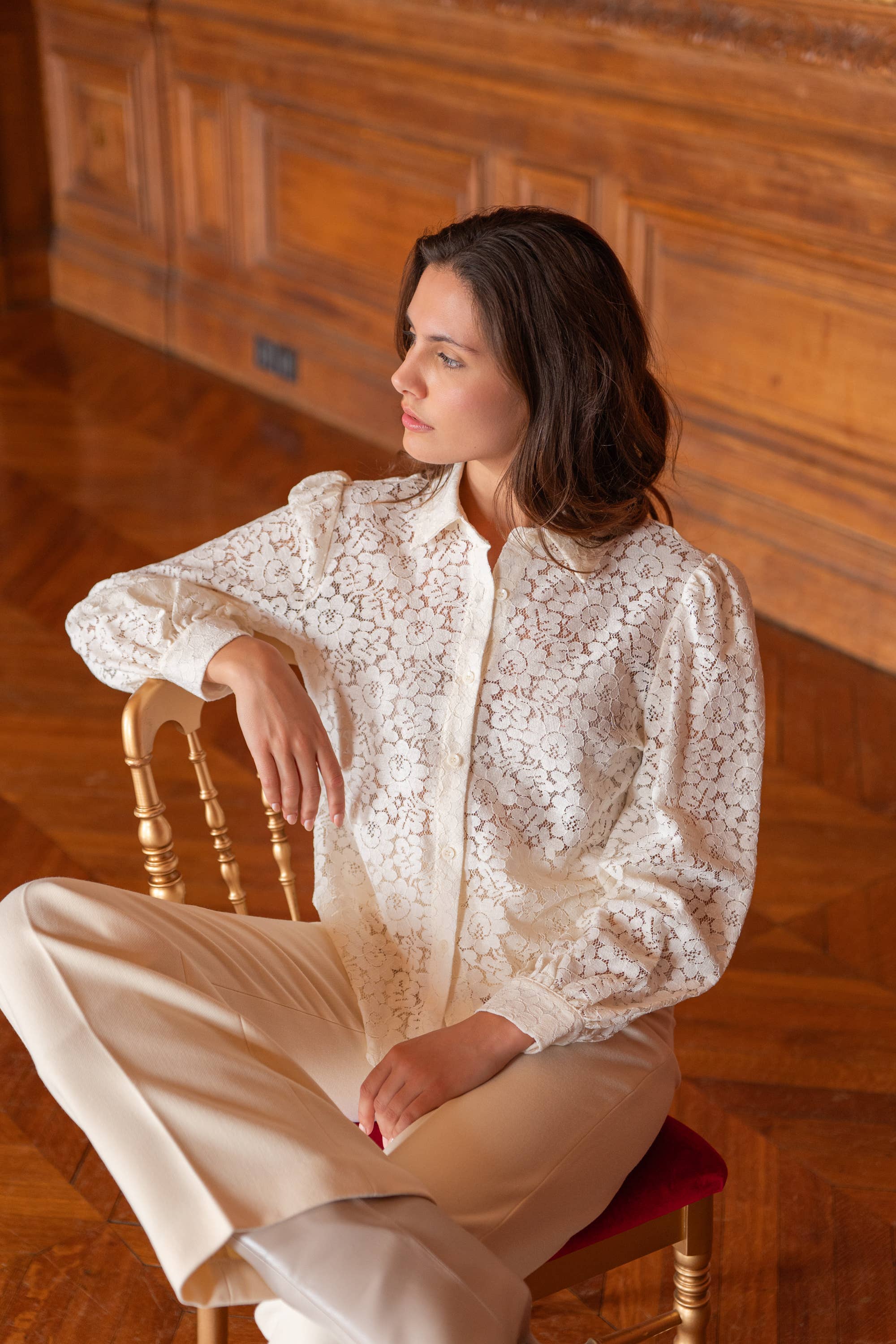 Charlotte Lace Blouse