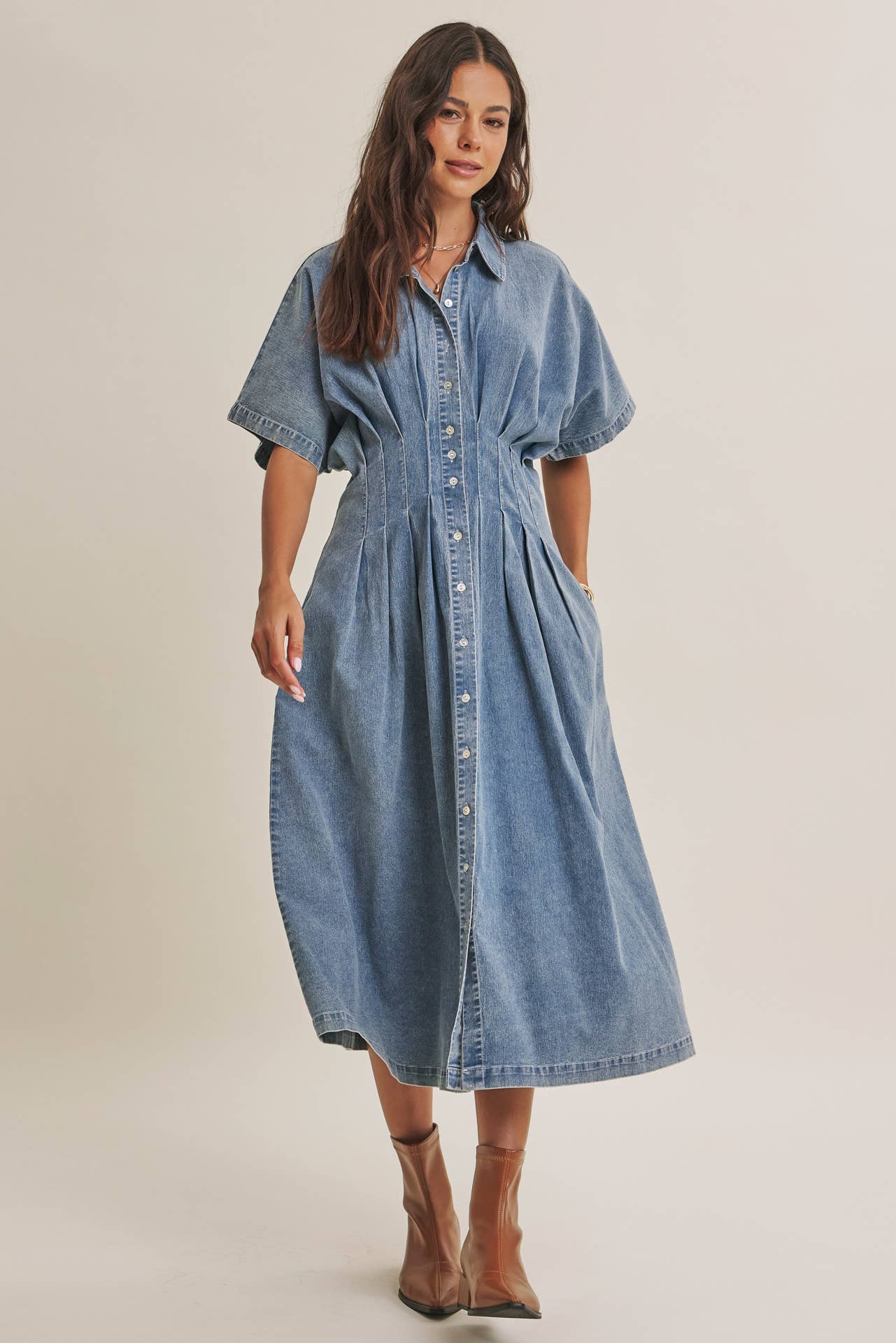 Wendy Denim Dress