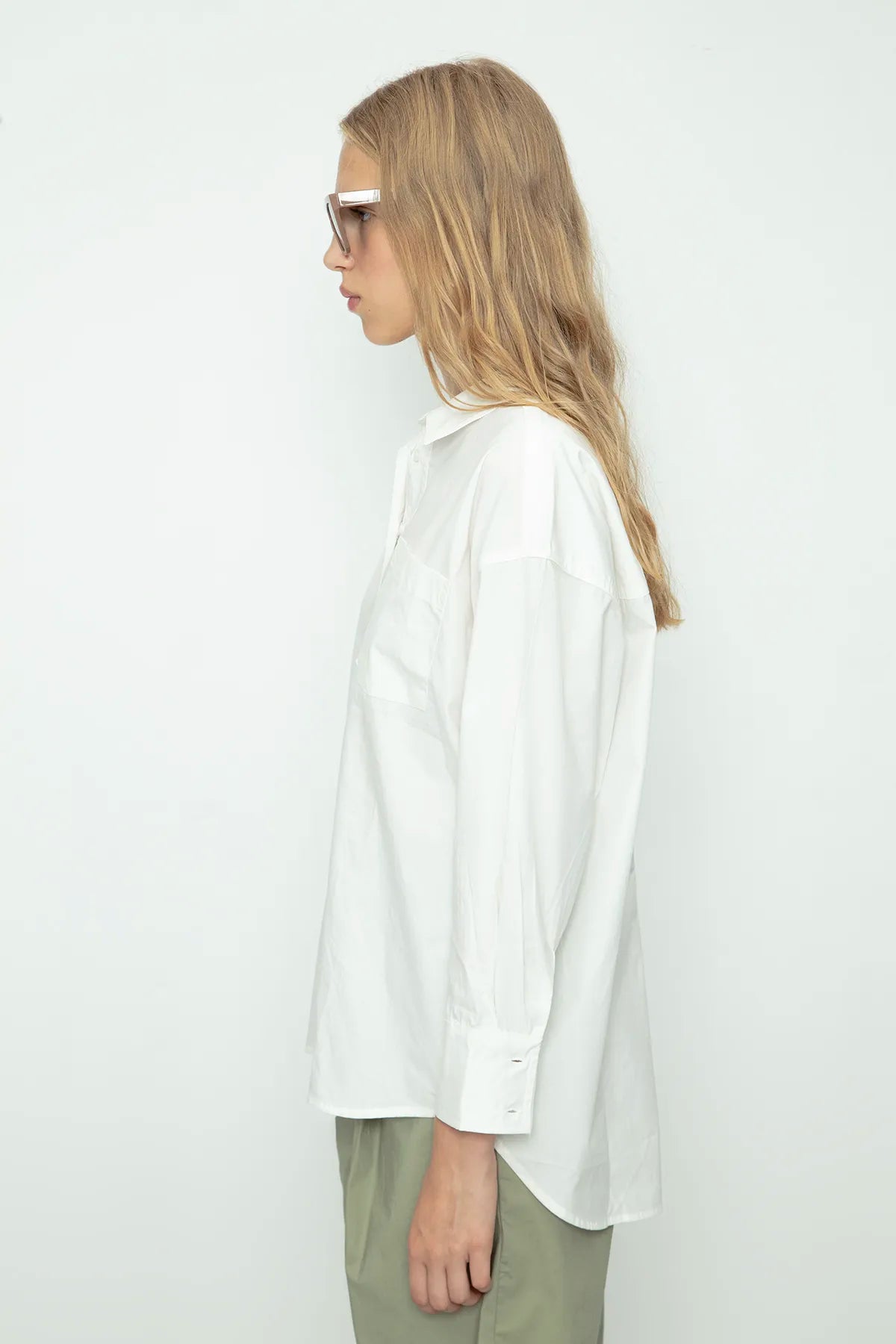 Locoten 100% Cotton Oversized Shirt