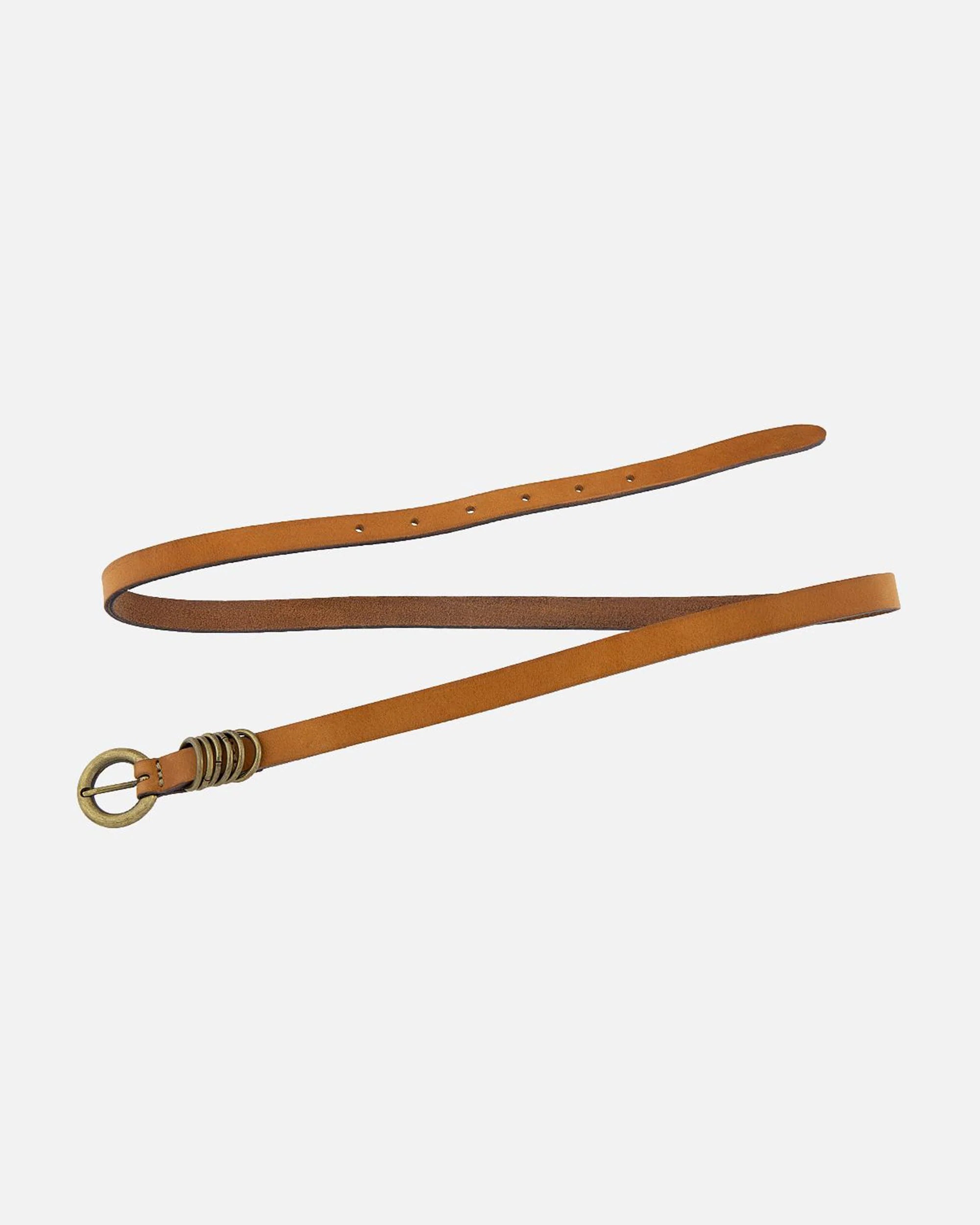 Alie | Skinny Leather Belt