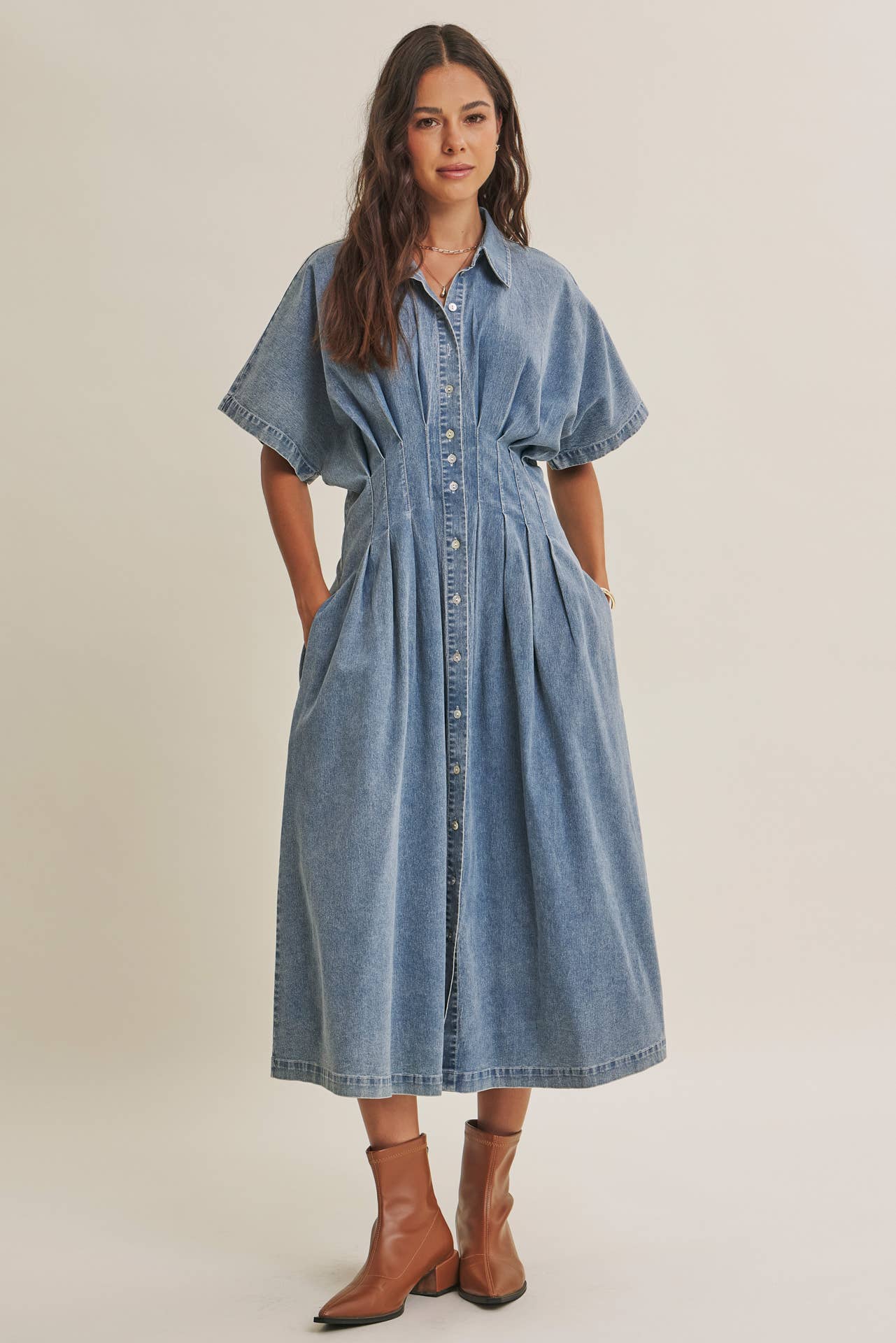 Wendy Denim Dress