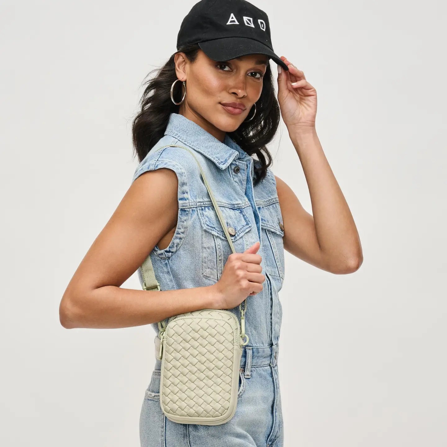 Kelly Woven Neoprene Crossbody