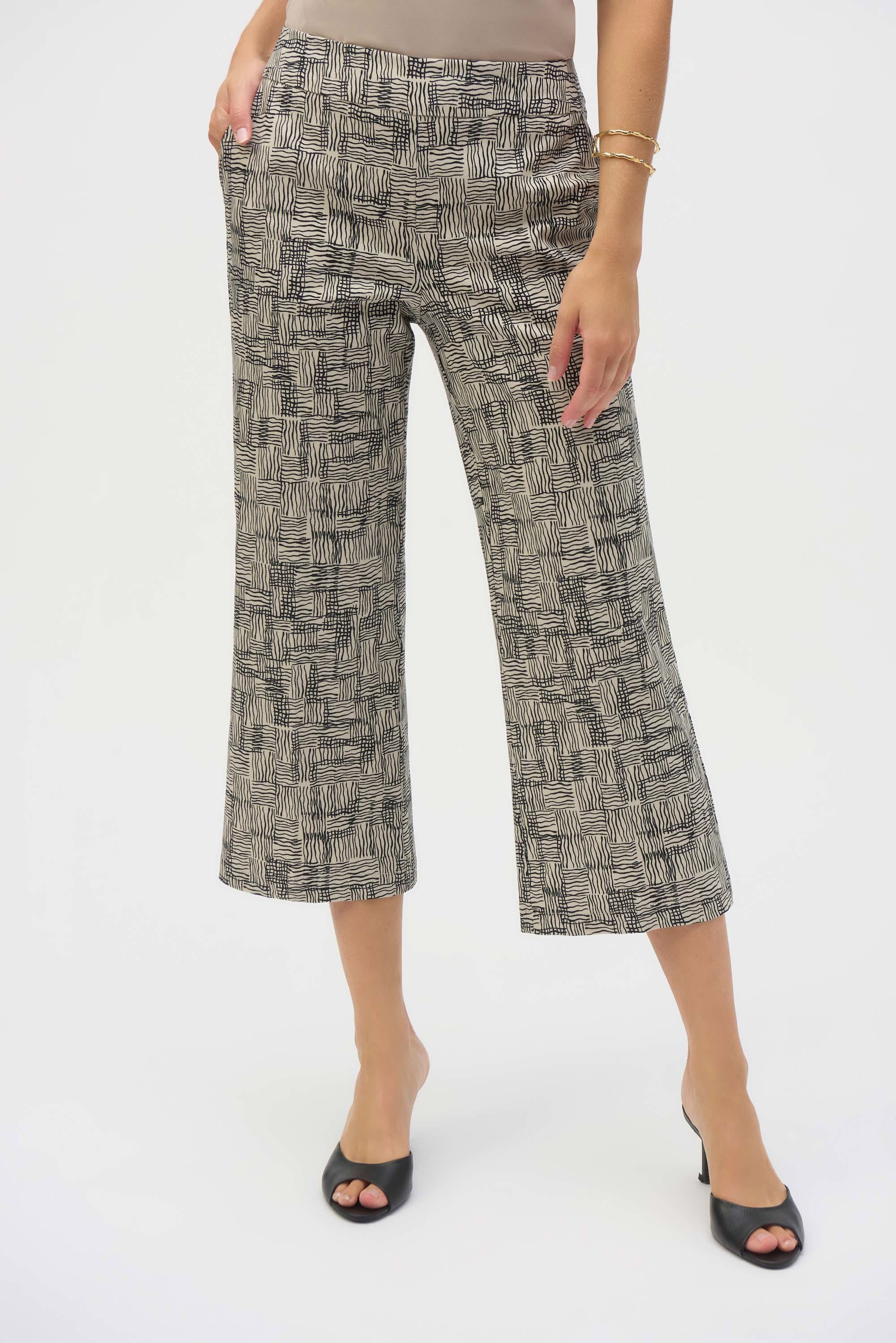 Millennium Geometric Print Culotte Pants