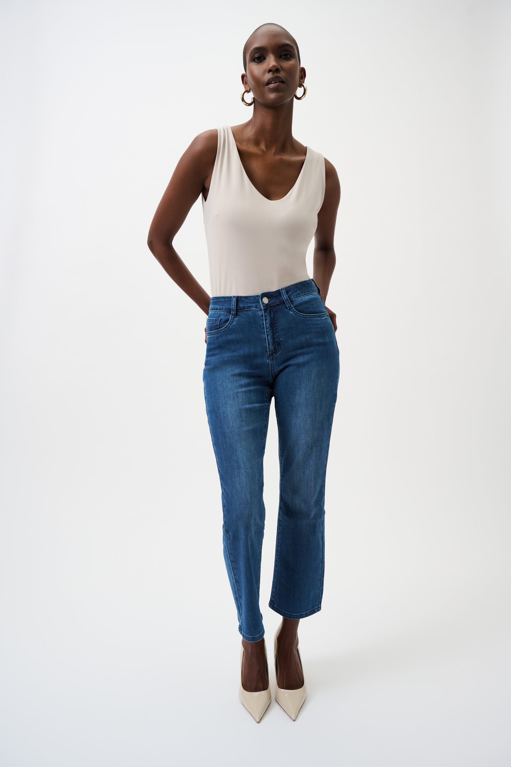 Margot Classic Straight Leg Stretch Jeans