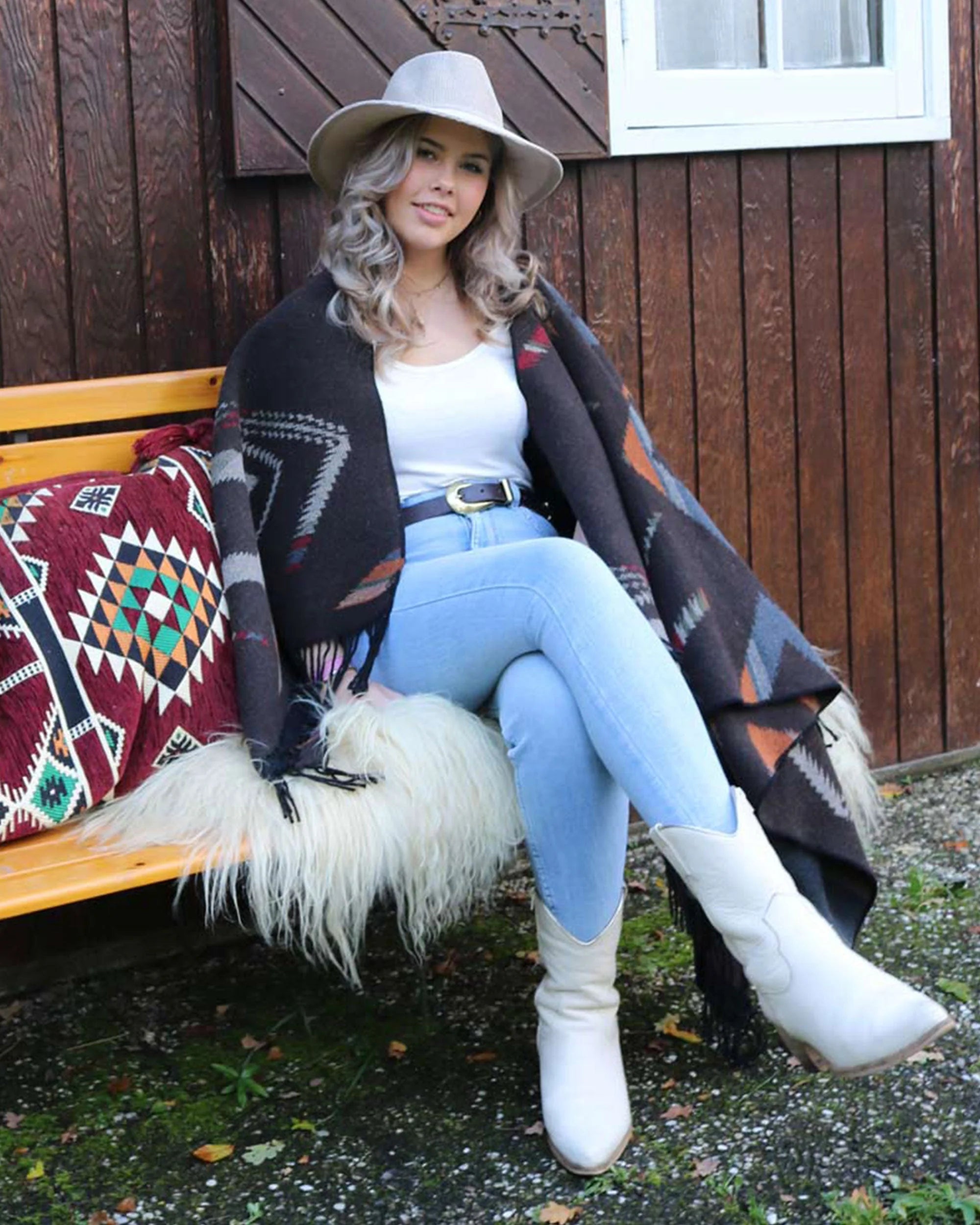 Adrie Skinny Leather Belt