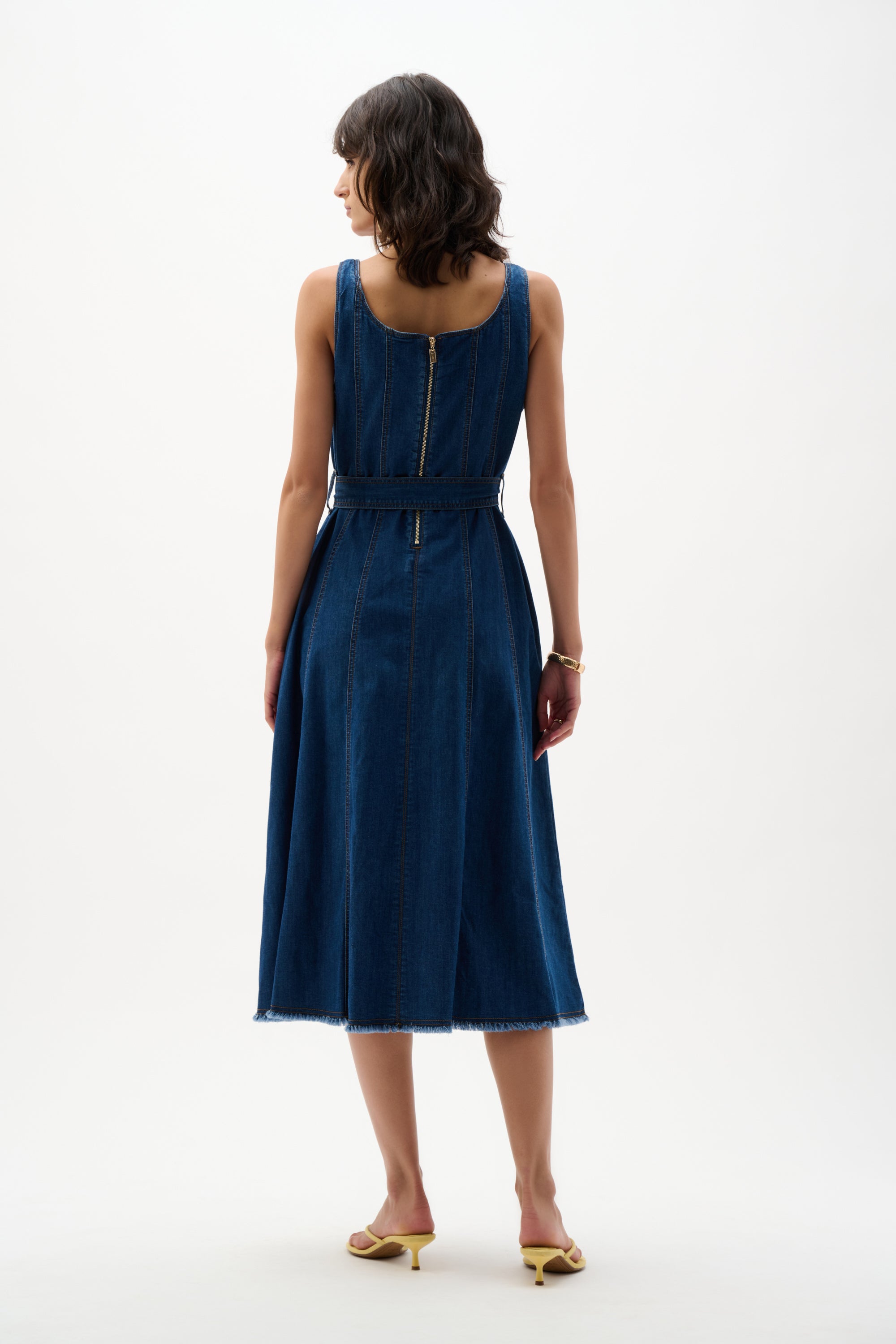 Gracie Denim Midi Dress