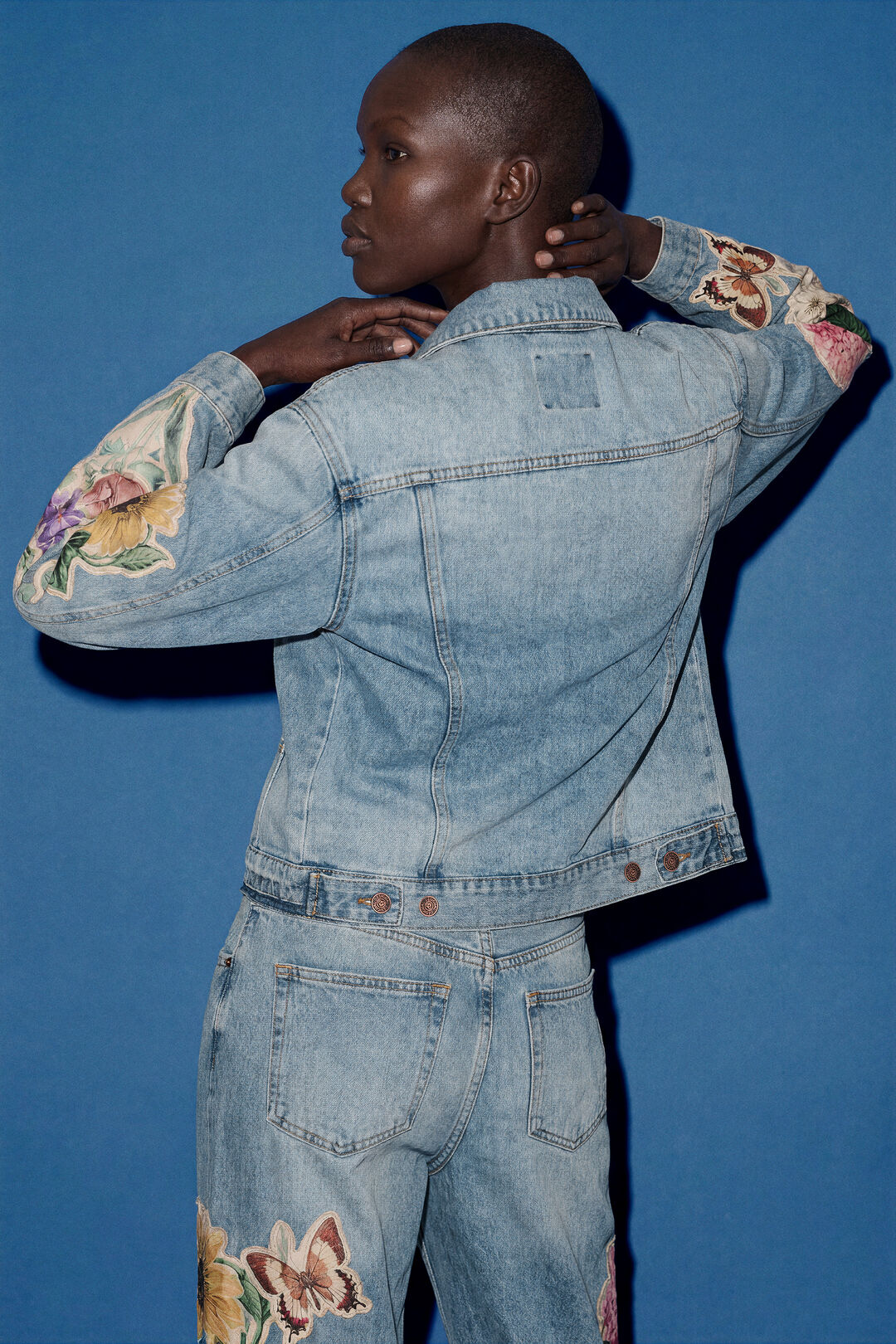 Embroidered Denim Jacket