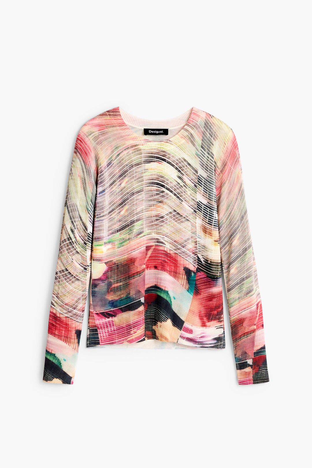 Thin Printed Sweater