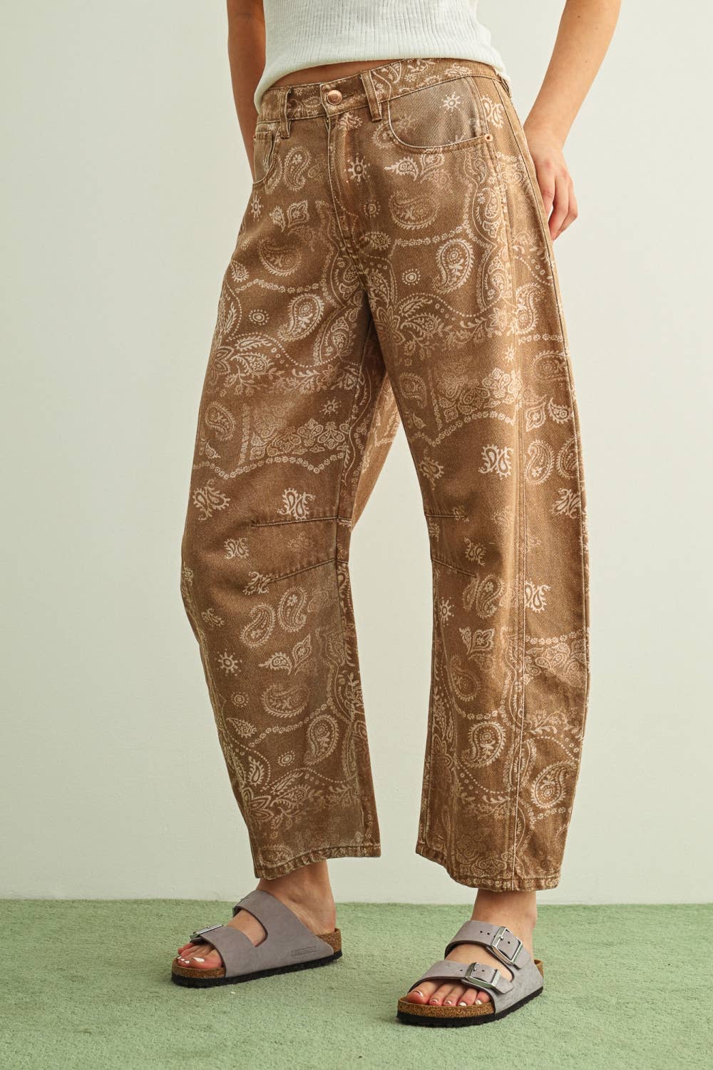 Lexi  Paisley Print Pants