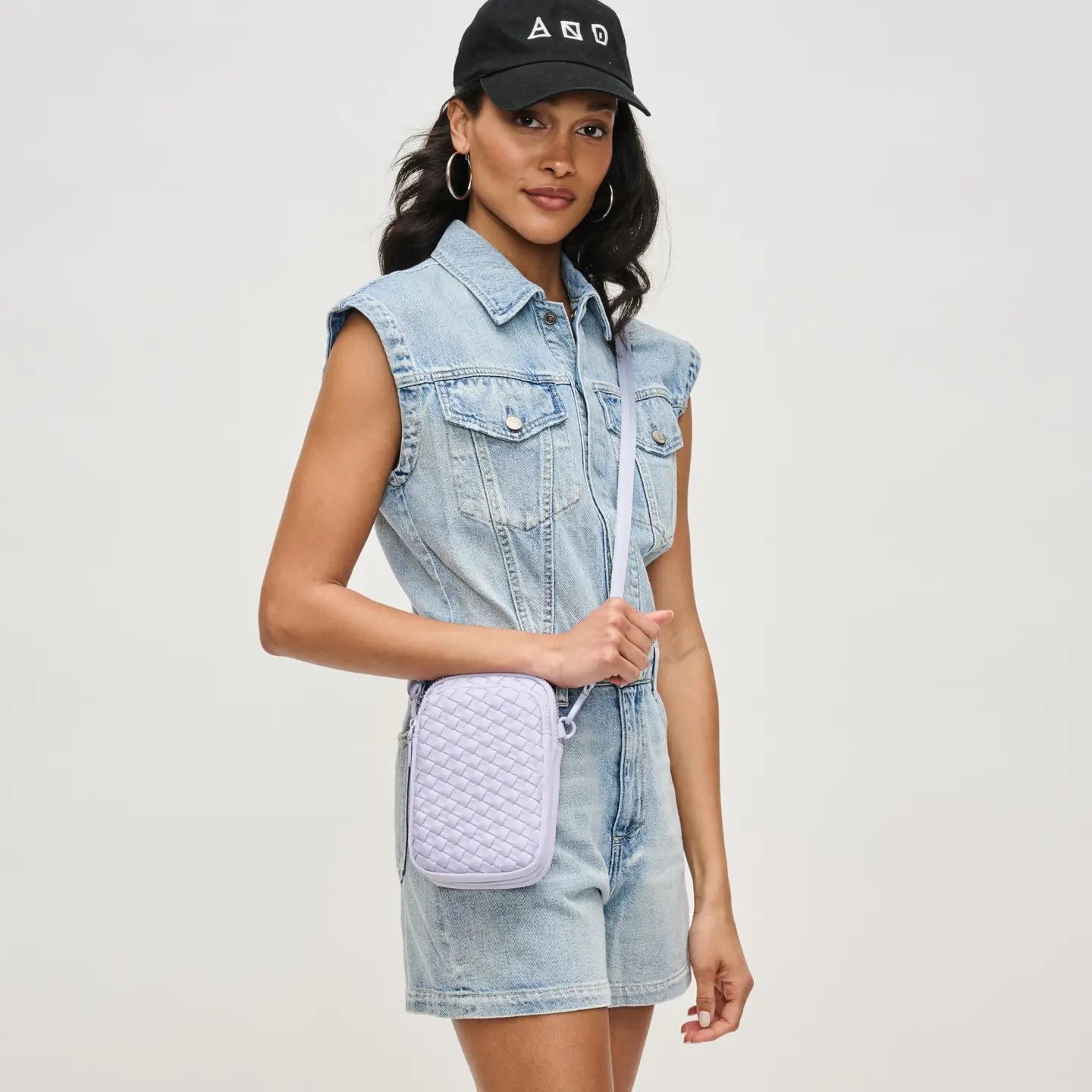 Kelly Woven Neoprene Crossbody