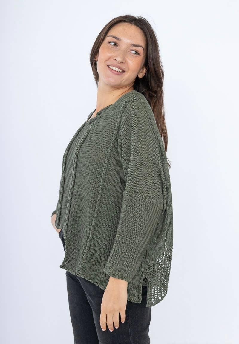 Yazzy Cotton Sweater