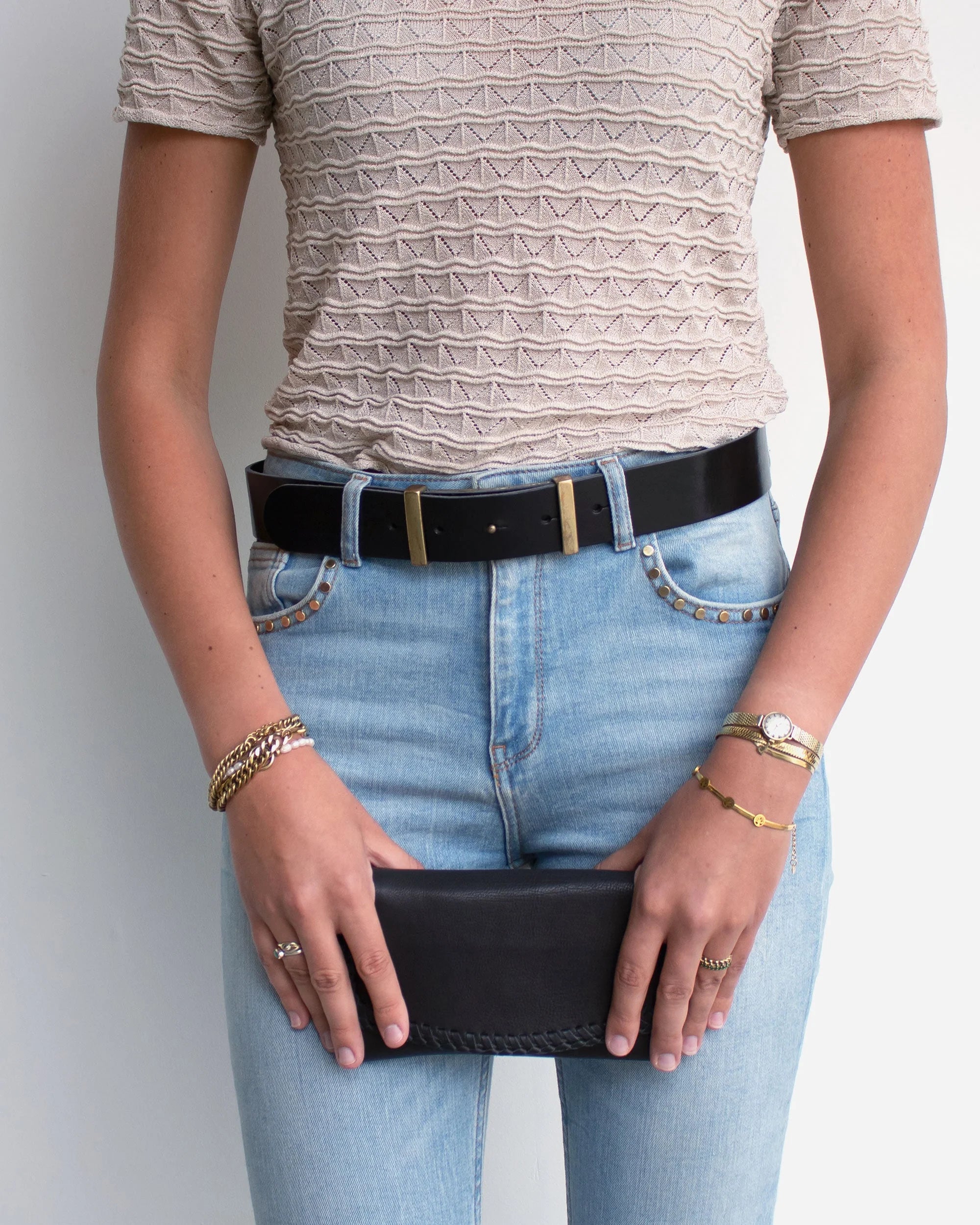 Jip | Slimming Buckleless Leather Belt