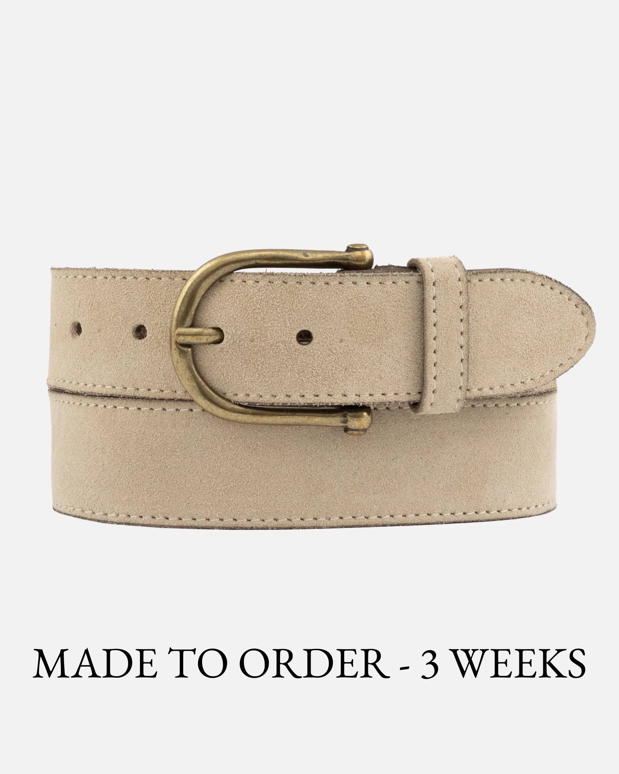 Roan | Vintage Suede Leather Belt