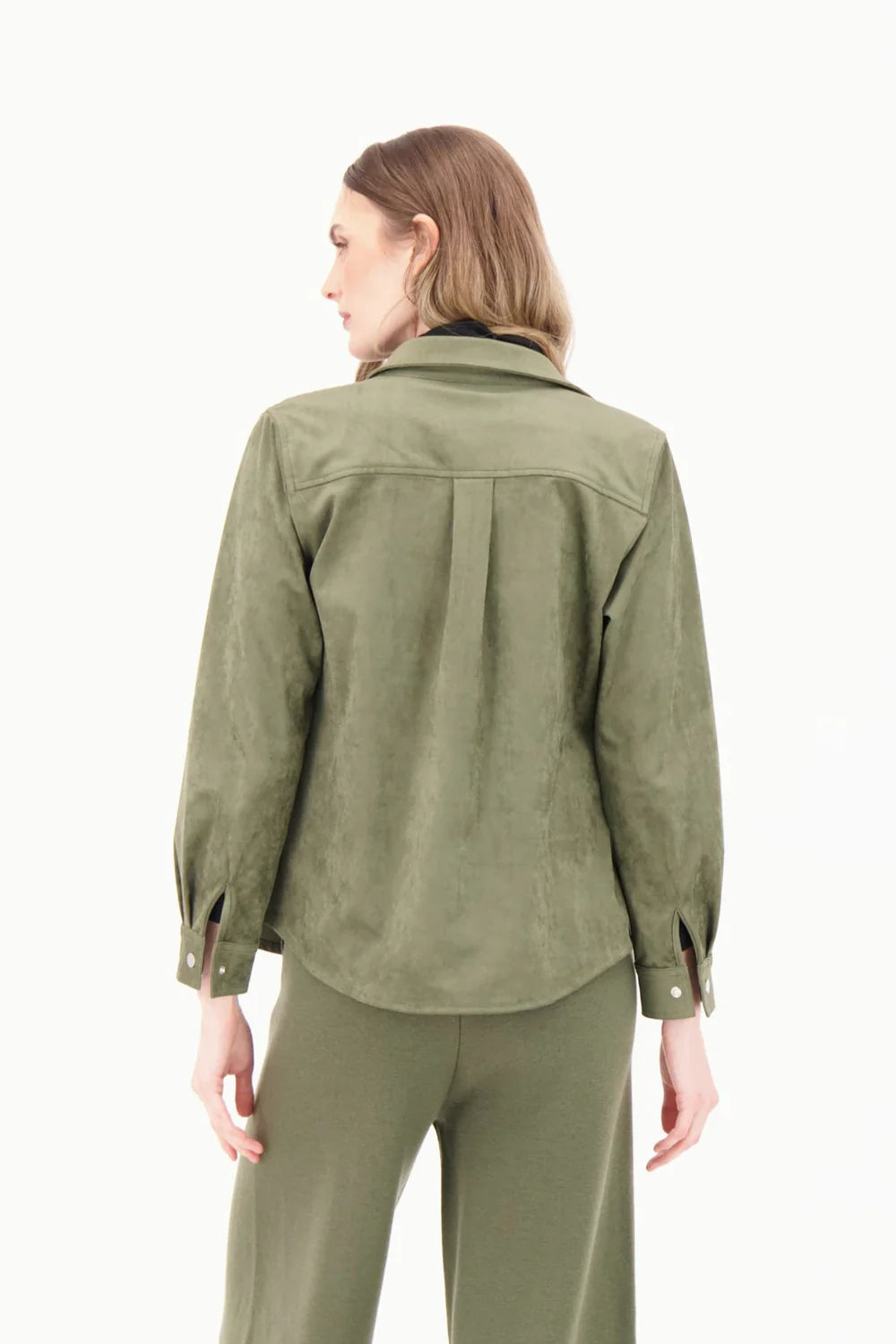 Conco Faux Suede Top