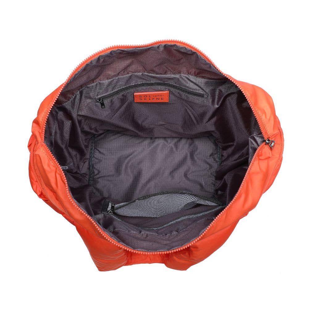 East West Woven Nylon Tote