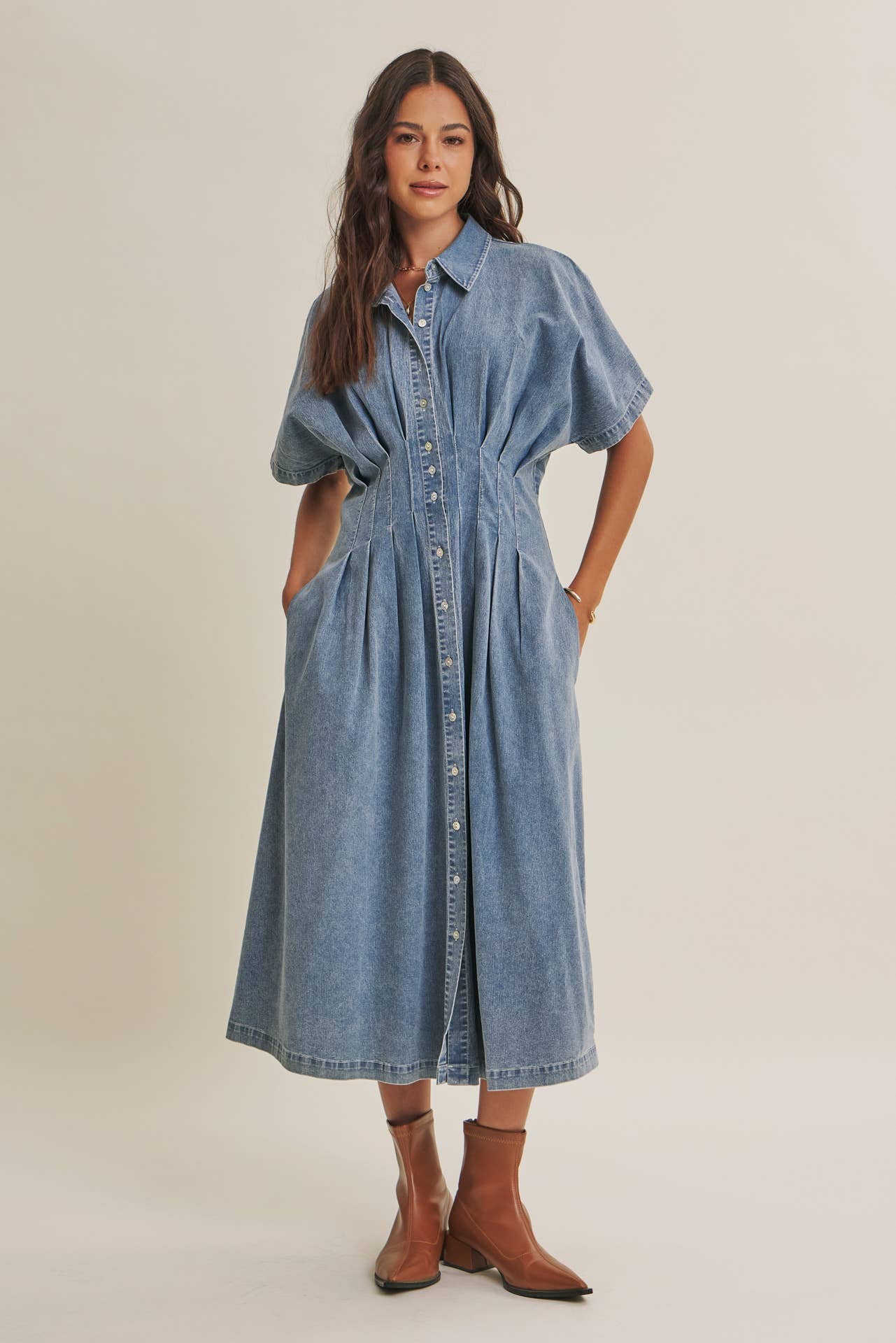 Wendy Denim Dress