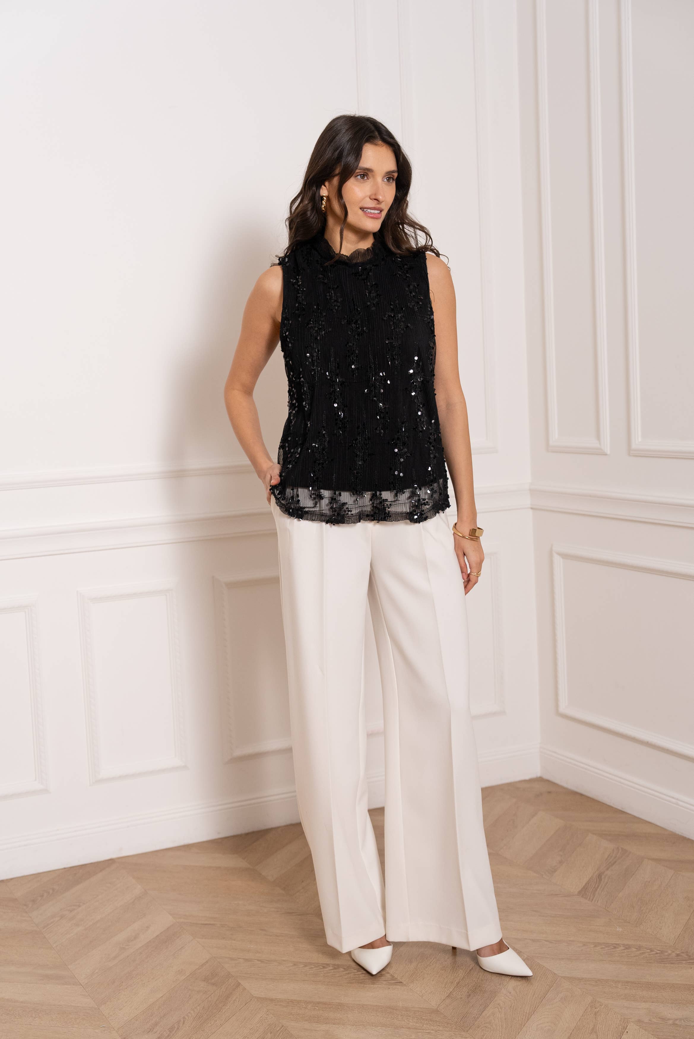 Natalie Sequin Tank Top