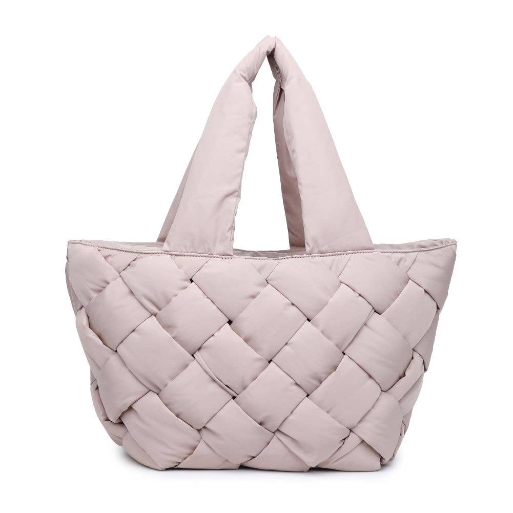East West Woven Nylon Tote