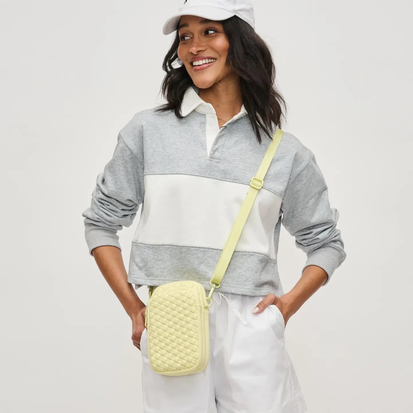 Kelly Woven Neoprene Crossbody