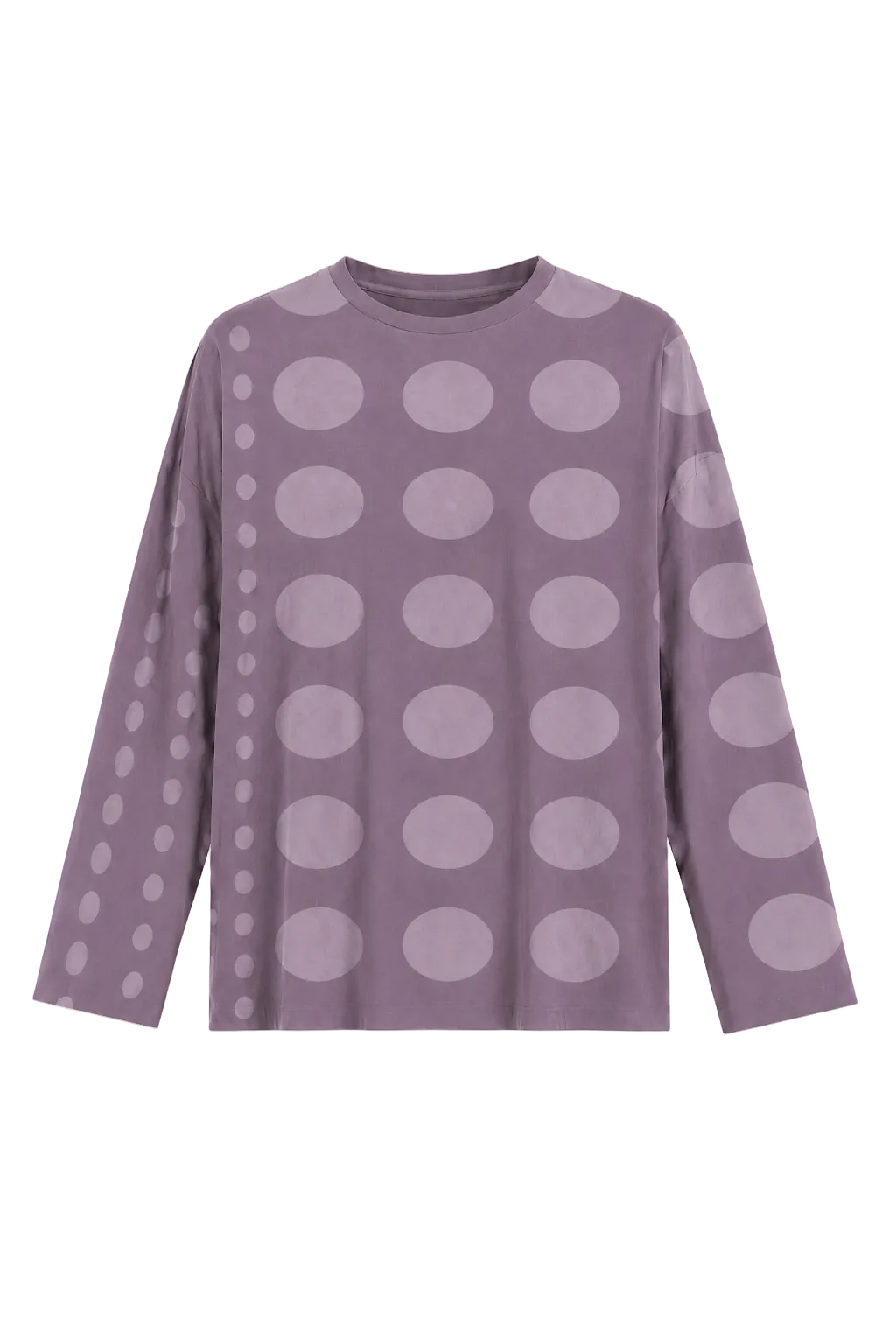 Pima Cotton Circles Luxury Boxy Tee