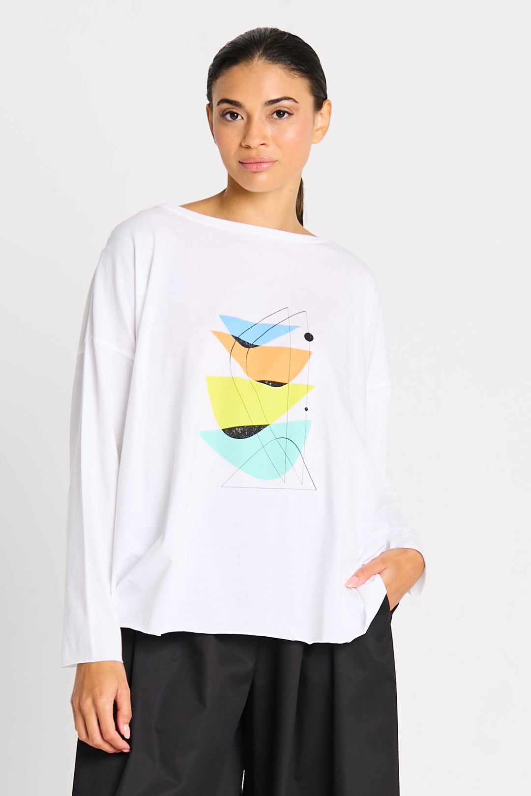 Laina Luxury Boxy Tee