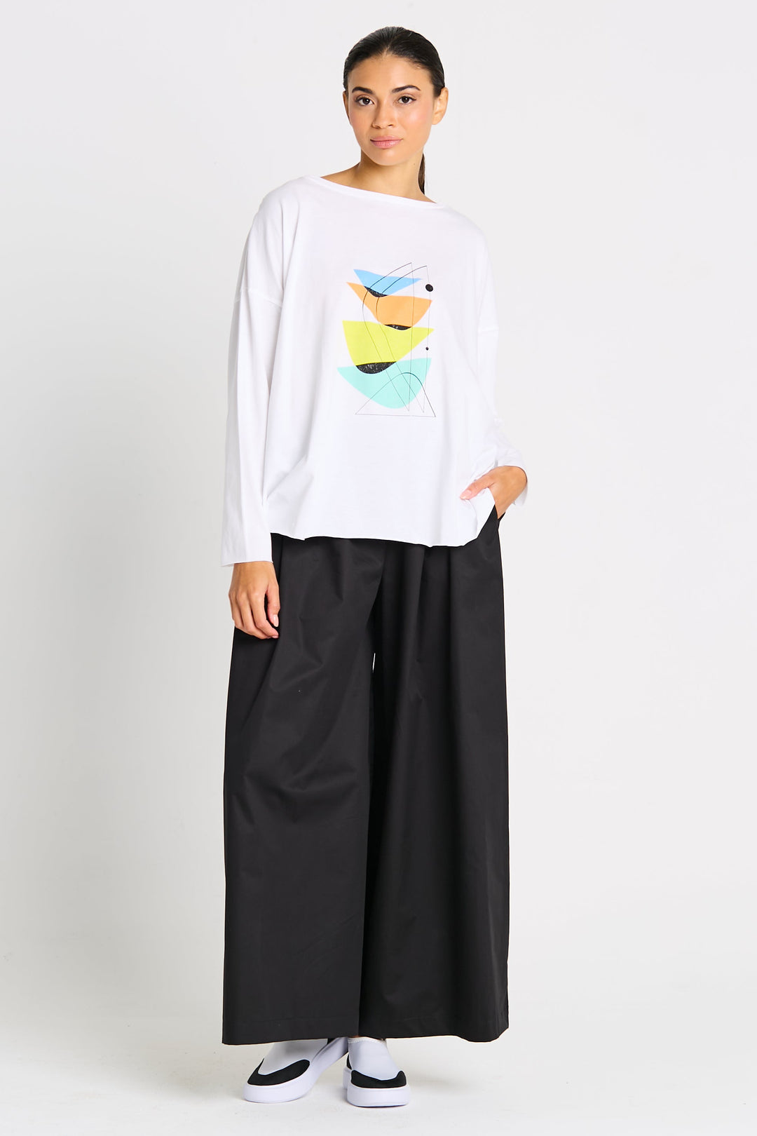 Laina Luxury Boxy Tee