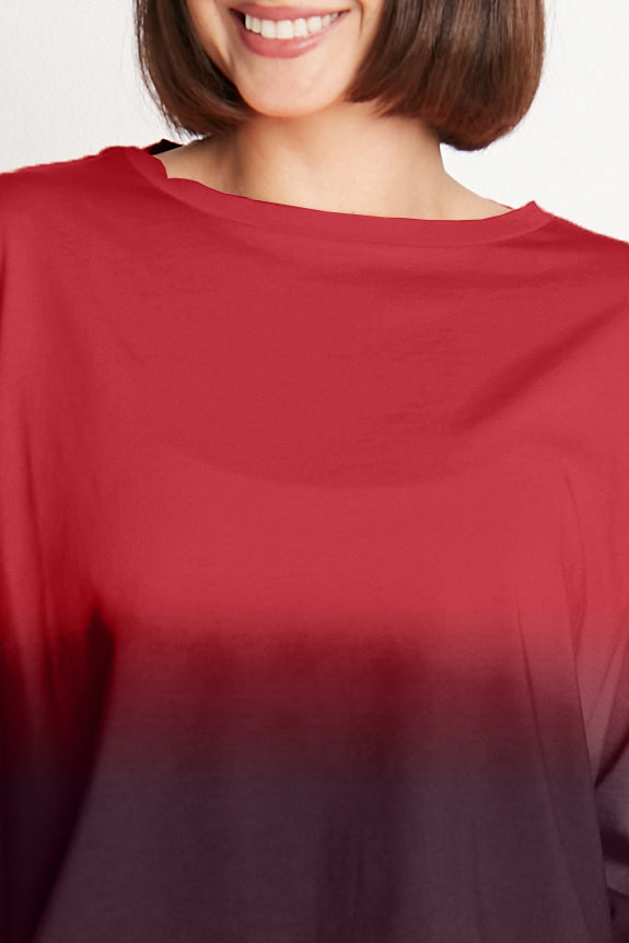Dip Dyed Luxury Boxy T