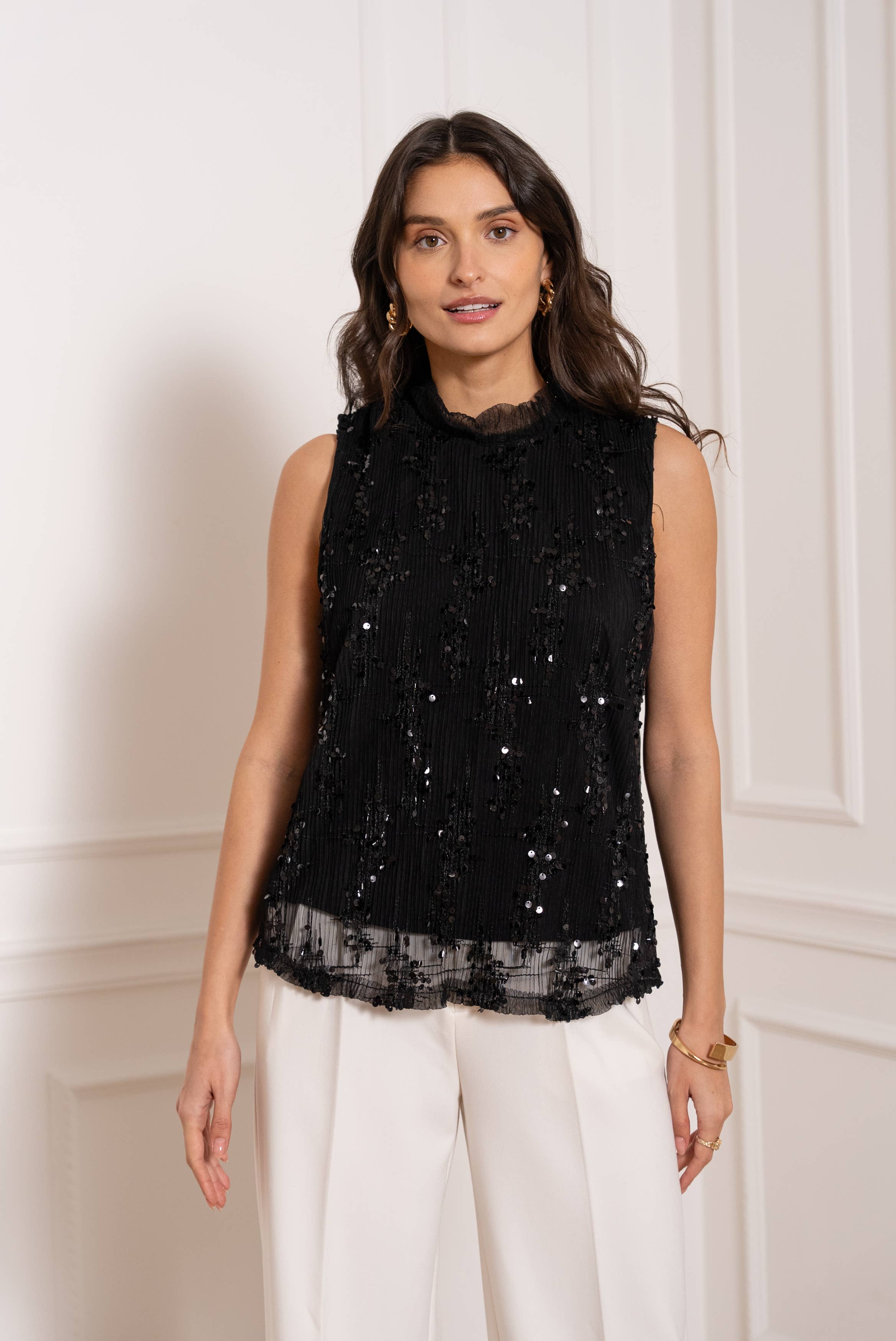 Natalie Sequin Tank Top