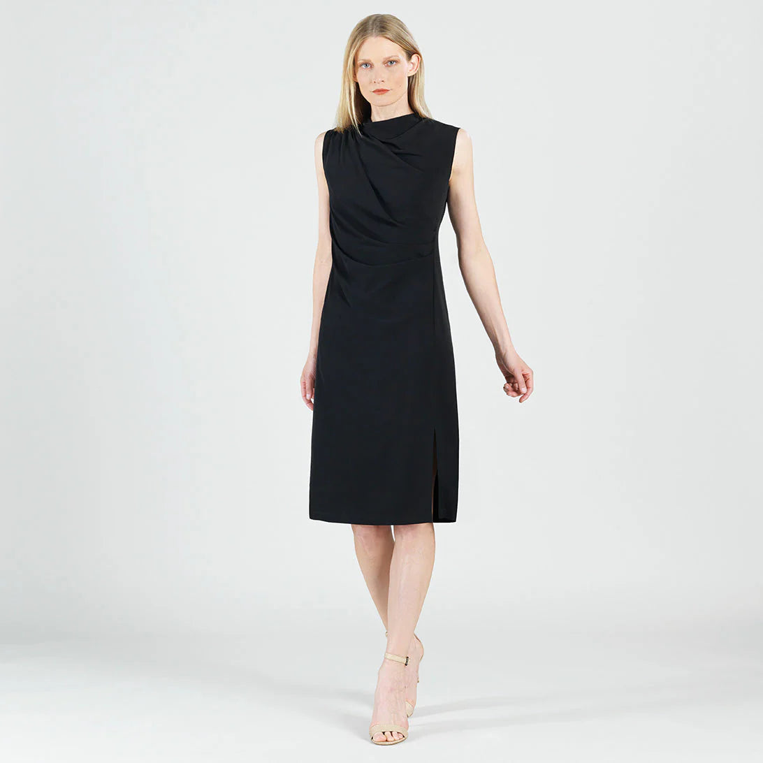 Signature Side Slit Midi Dress