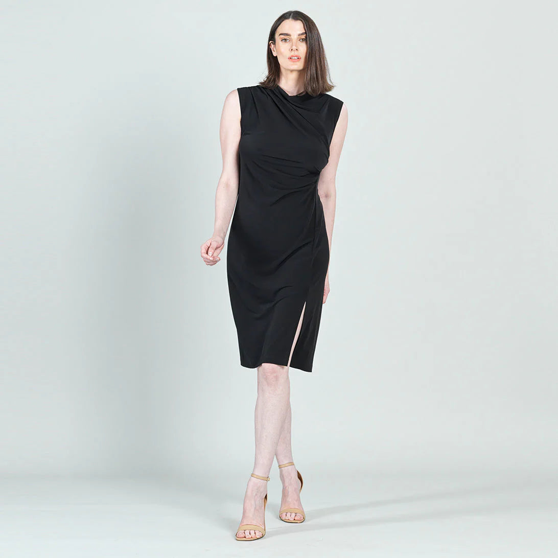 Signature Side Slit Midi Dress