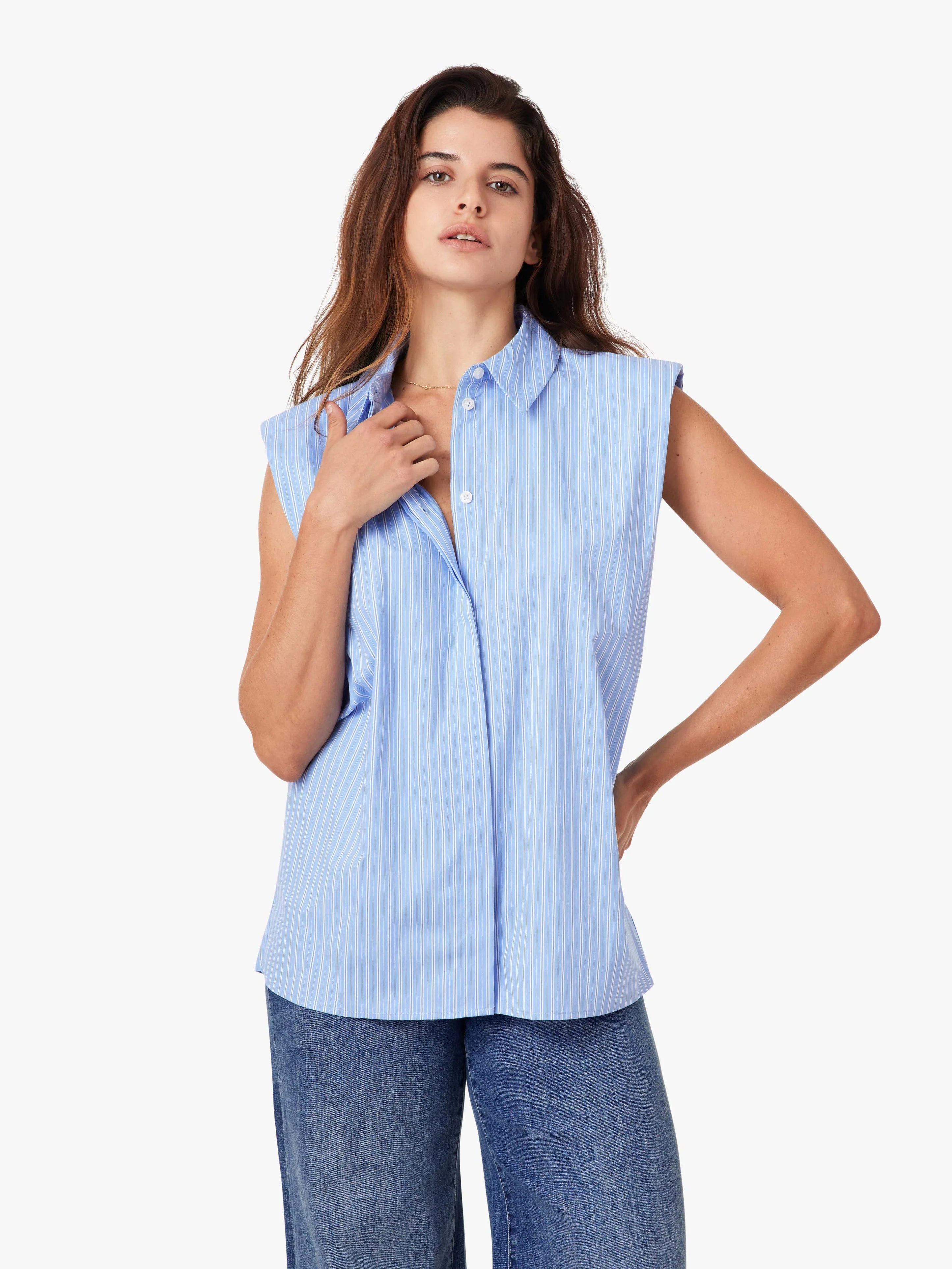 Shoulder Pad Shirt