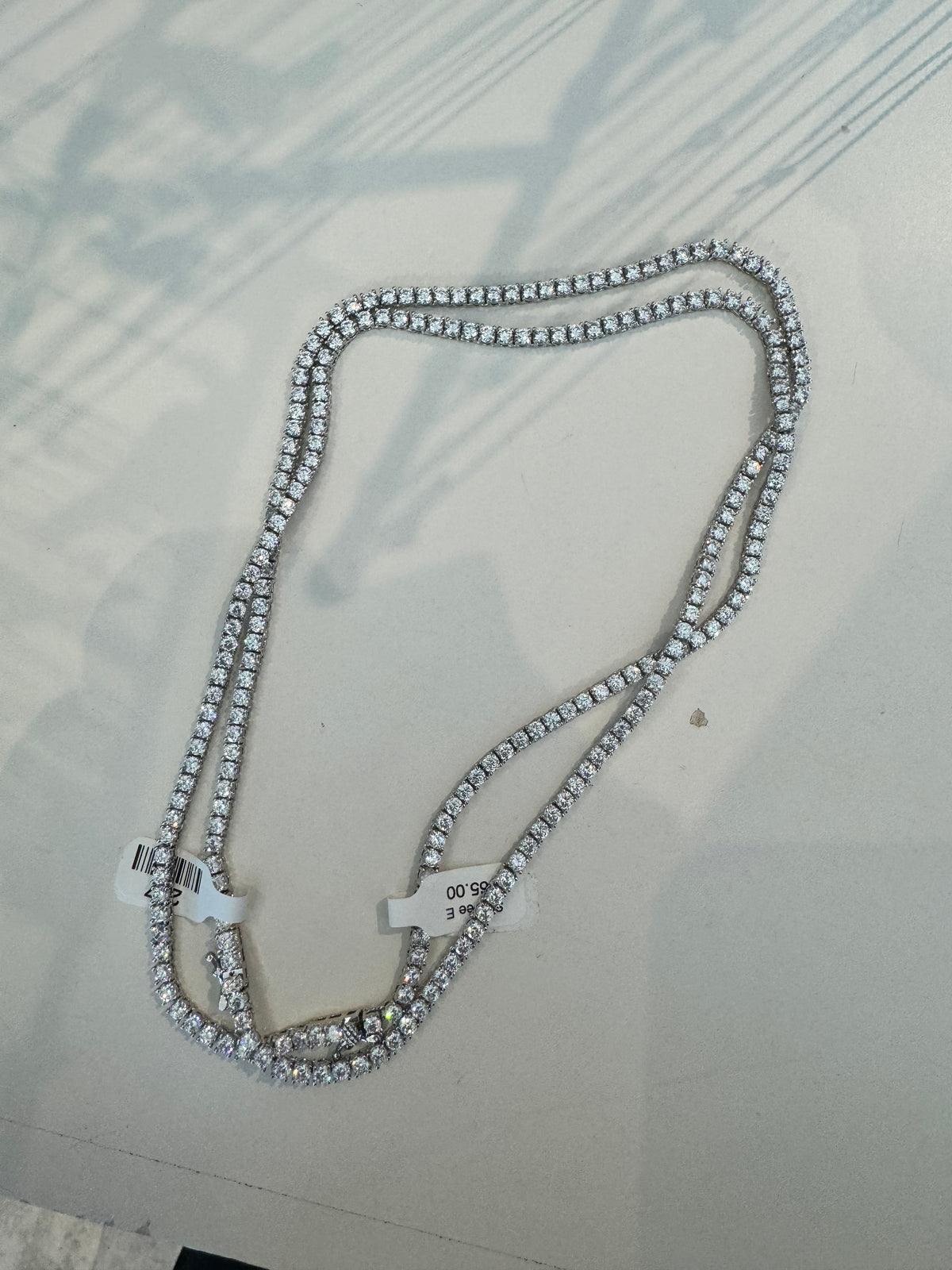 Silver Necklaces (Diamonds)