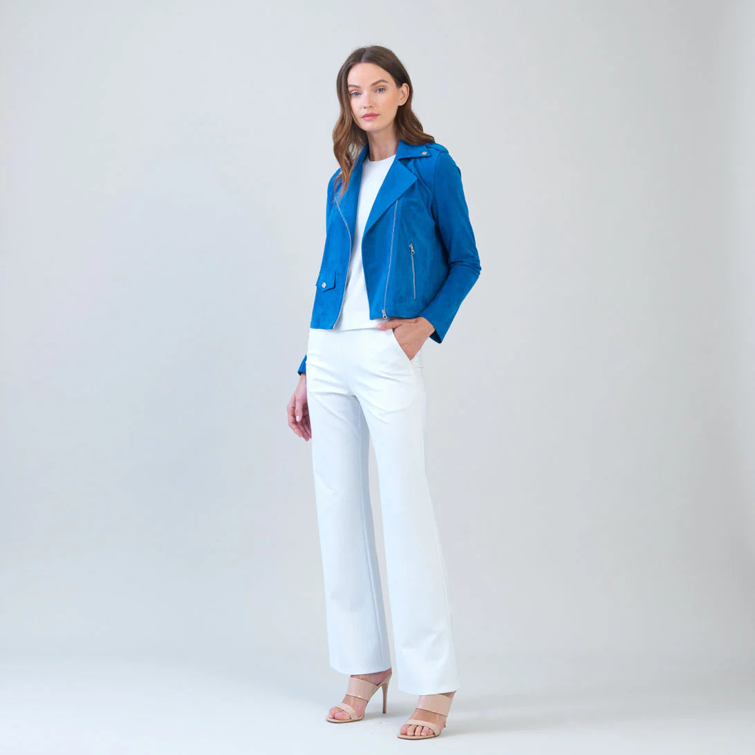 Soft Suede Moto Jacket