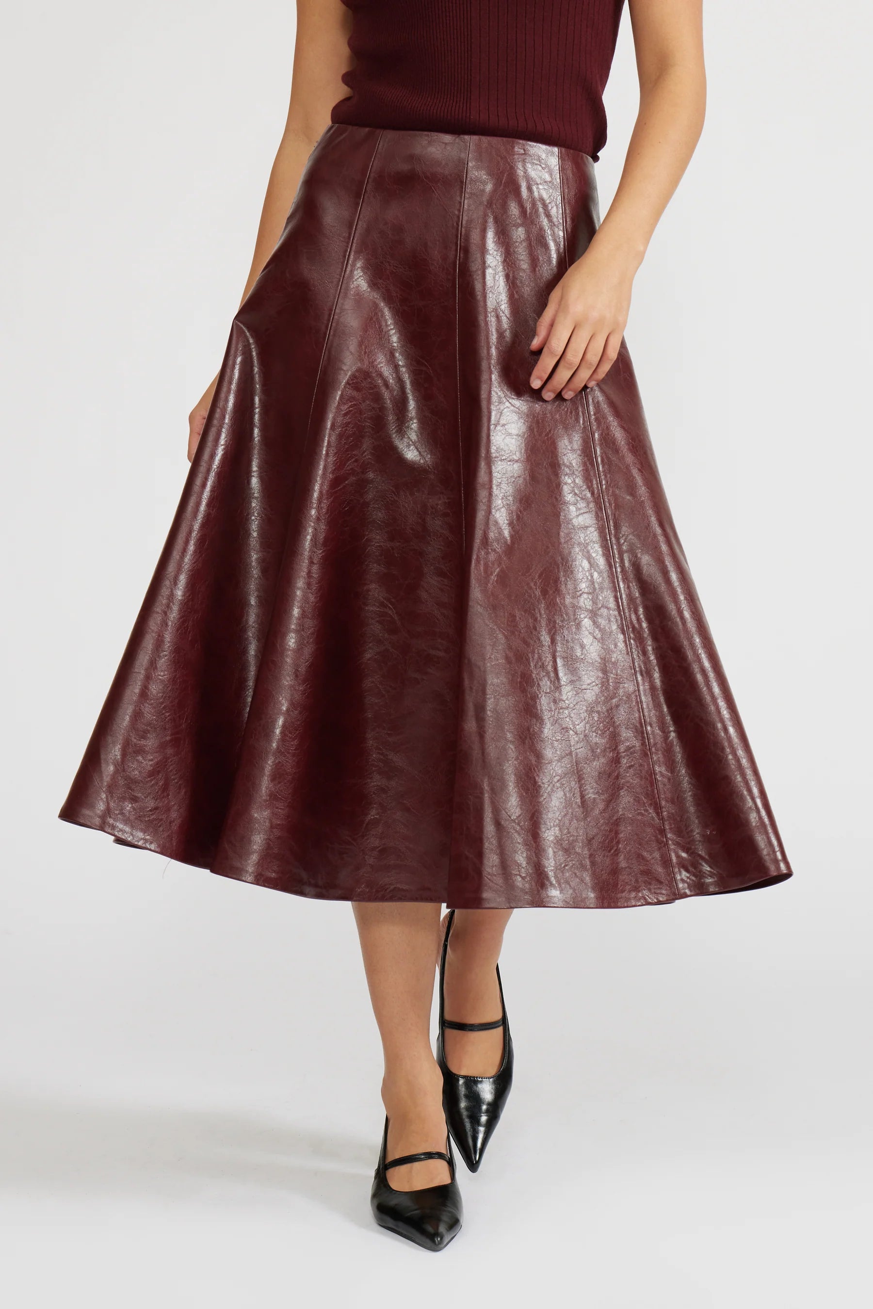 Oleska Pleated Skirt