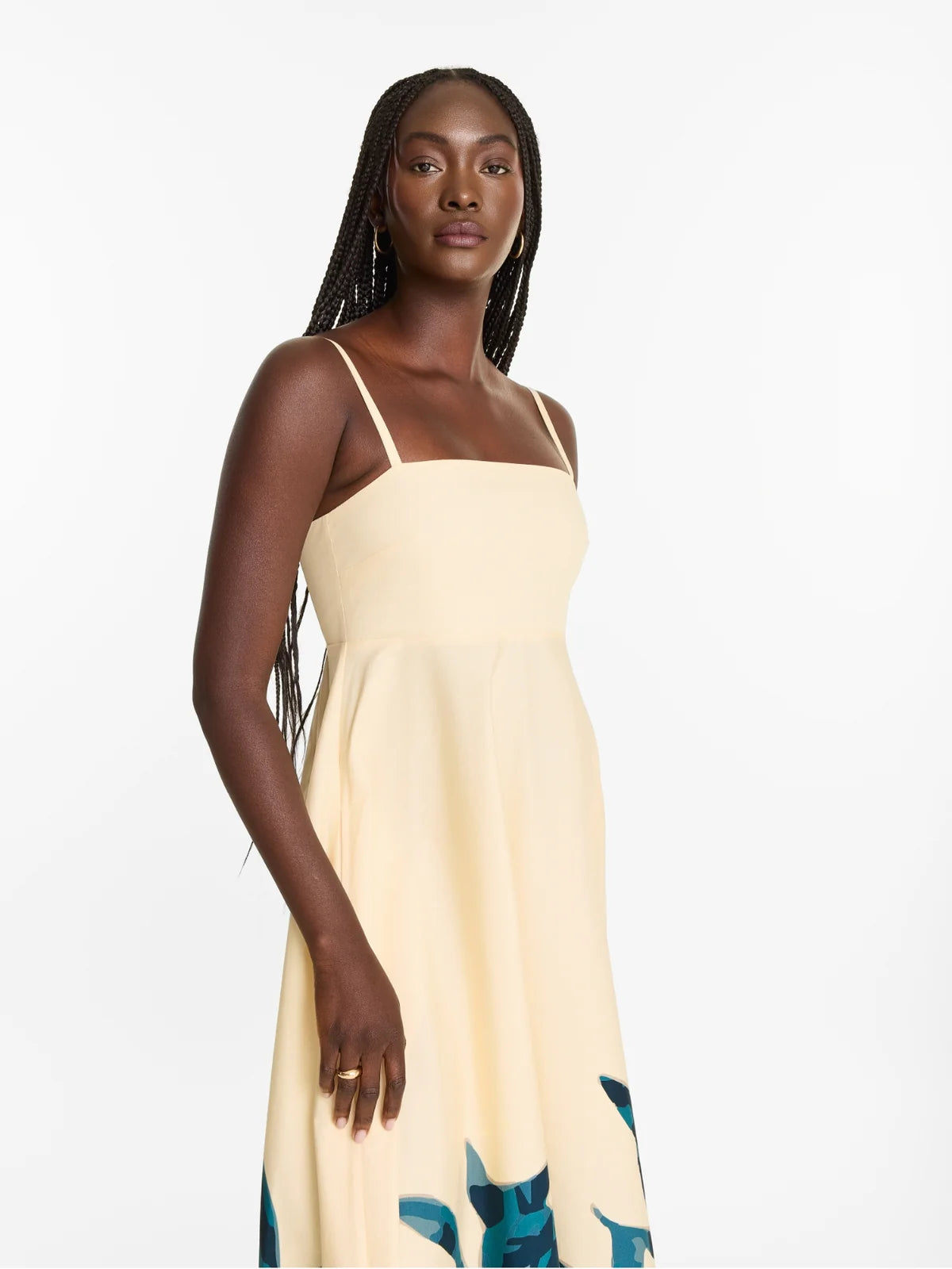 Printed Cotton Poplin Oria Dress