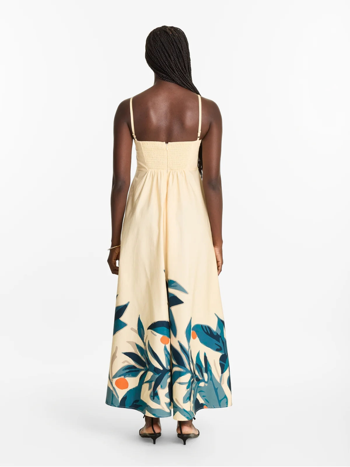 Printed Cotton Poplin Oria Dress