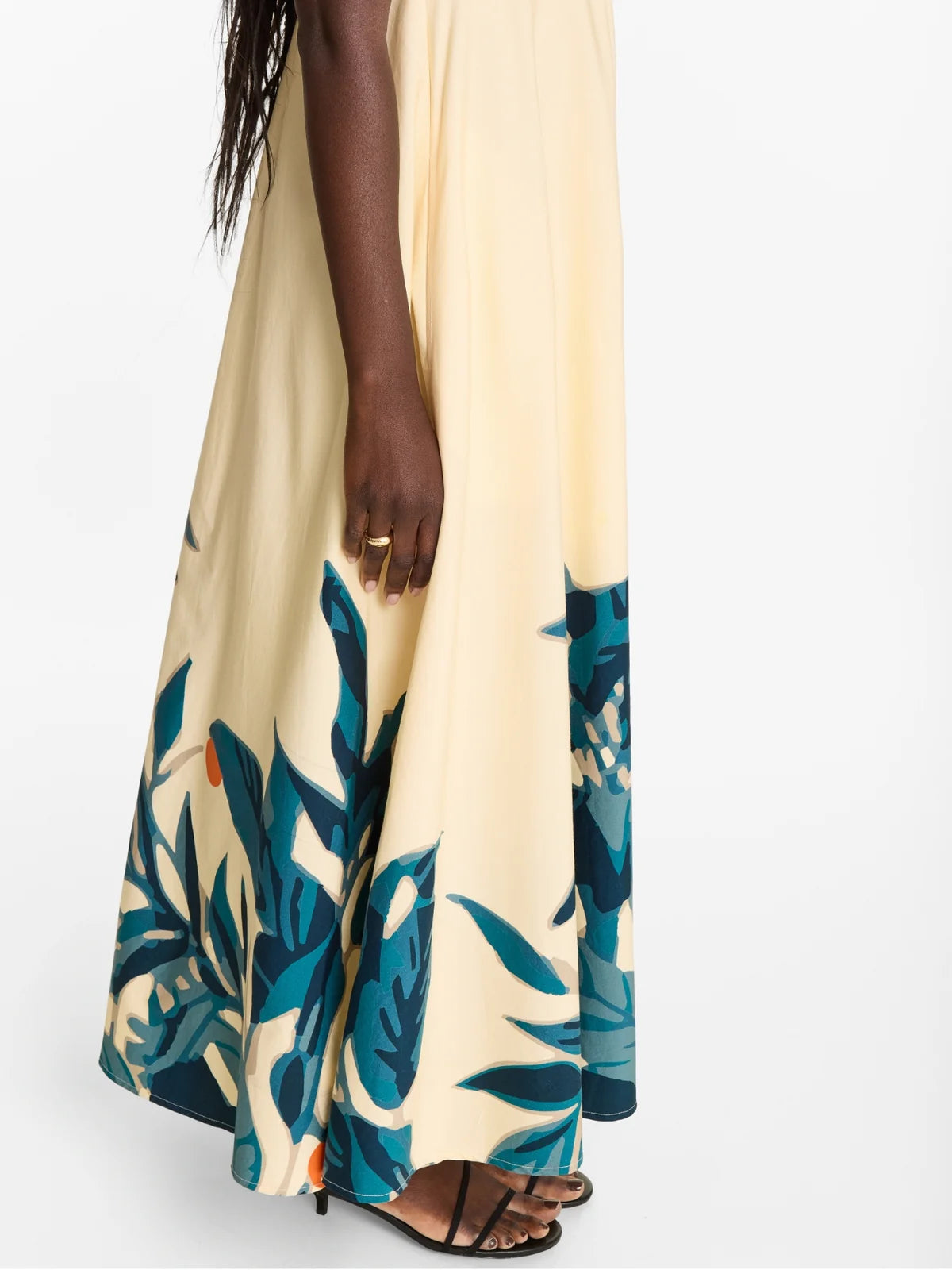 Printed Cotton Poplin Oria Dress