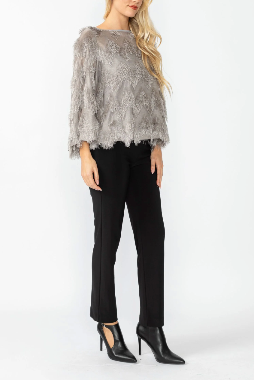 Party Wave Feather Top