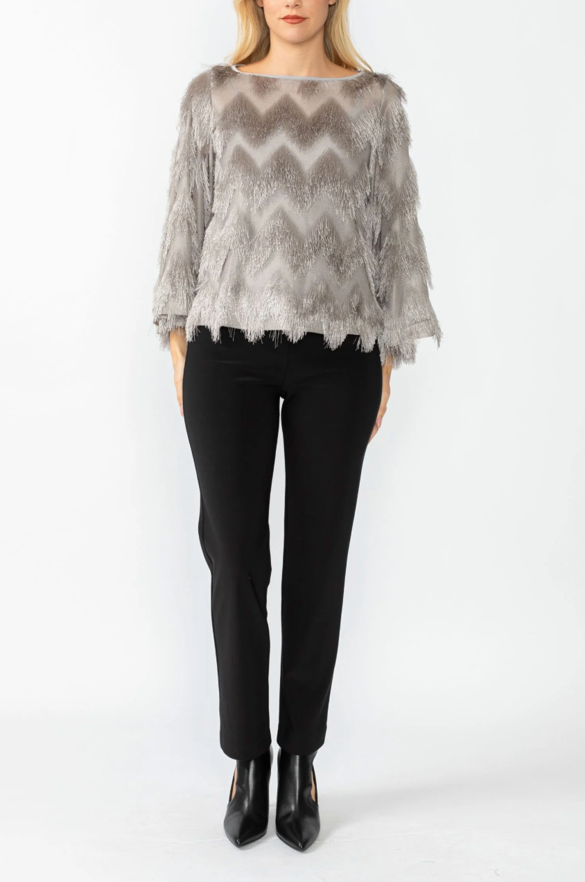 Party Wave Feather Top