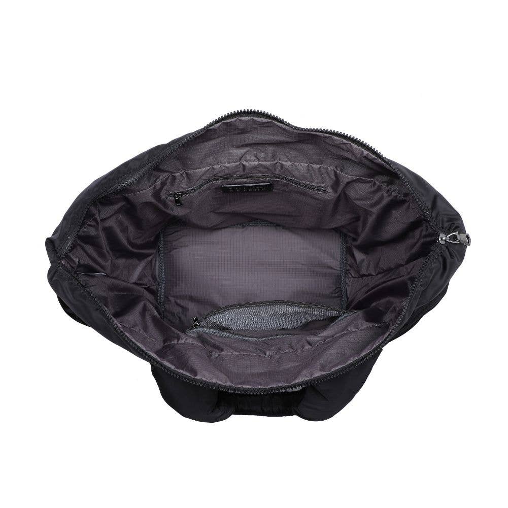 East West Woven Nylon Tote