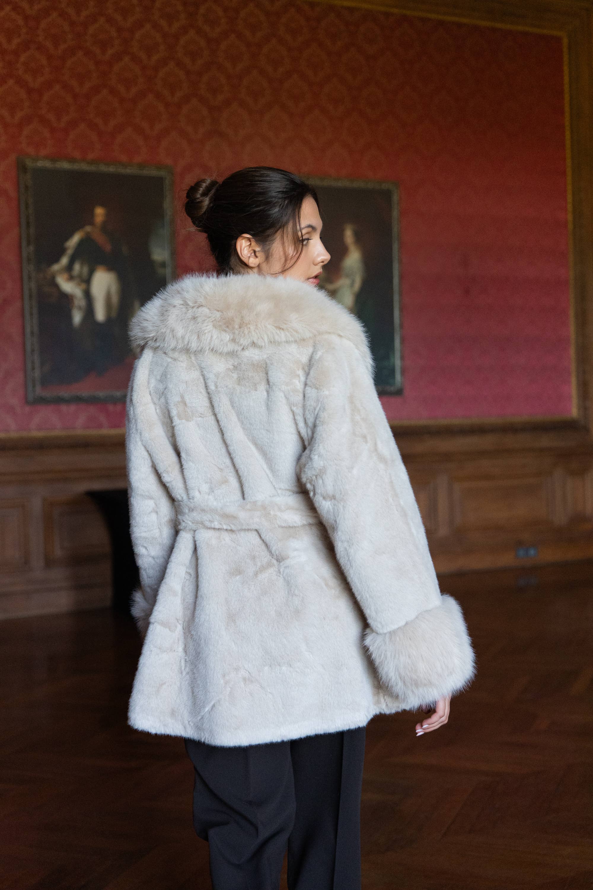 Marian Faux Fur Coat