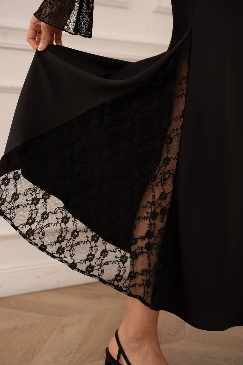 Lelia Satin Skirt