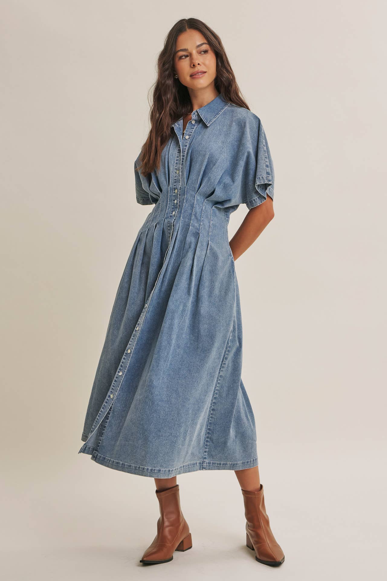 Wendy Denim Dress