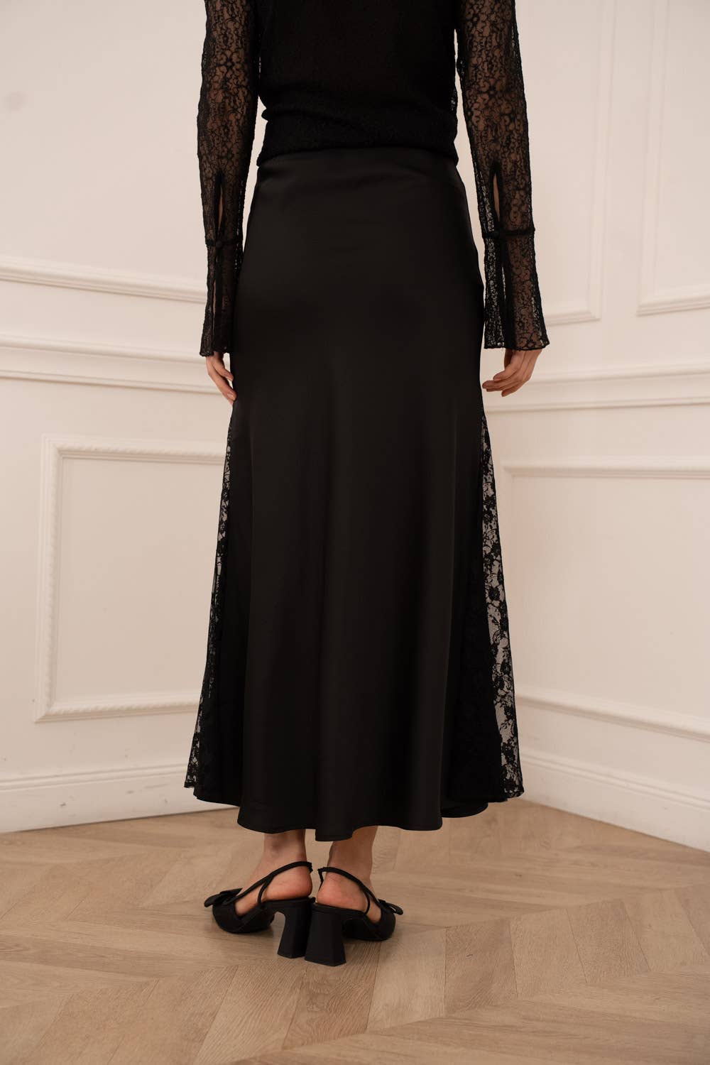 Lelia Satin Skirt