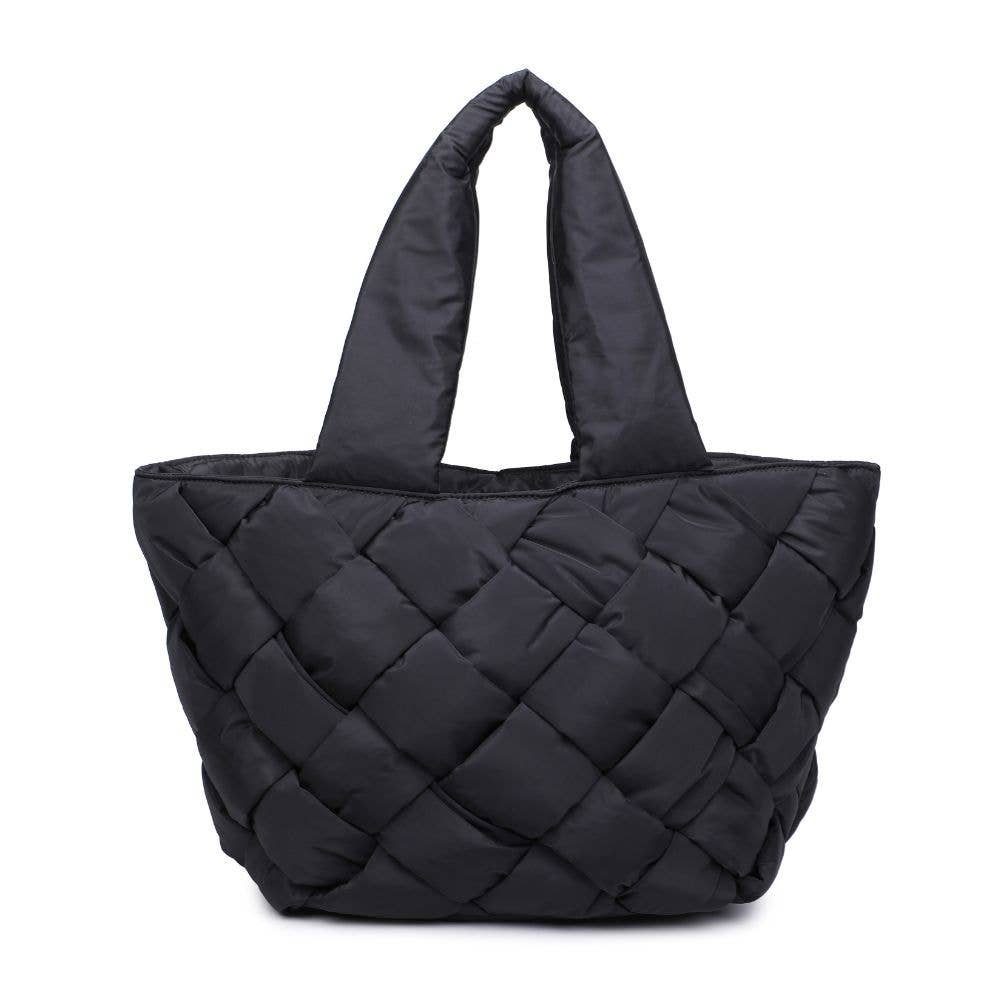 East West Woven Nylon Tote