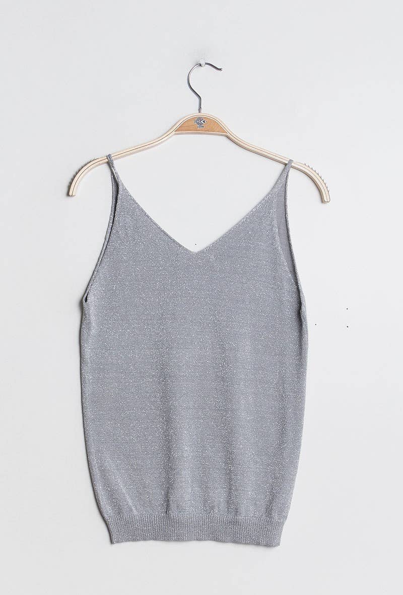 Brilliant Lurex Tank Top