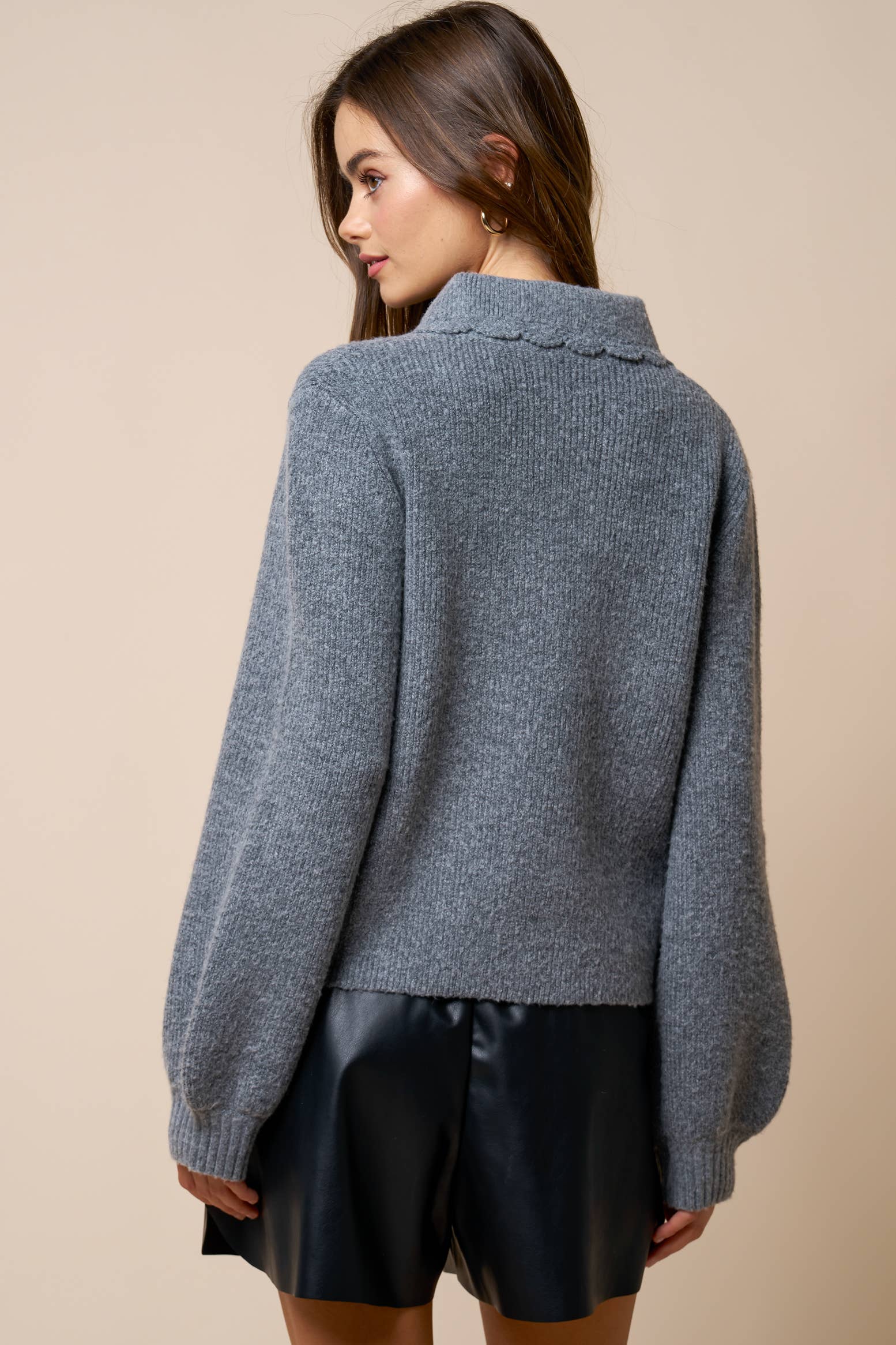 Jelly Collar Cardigan