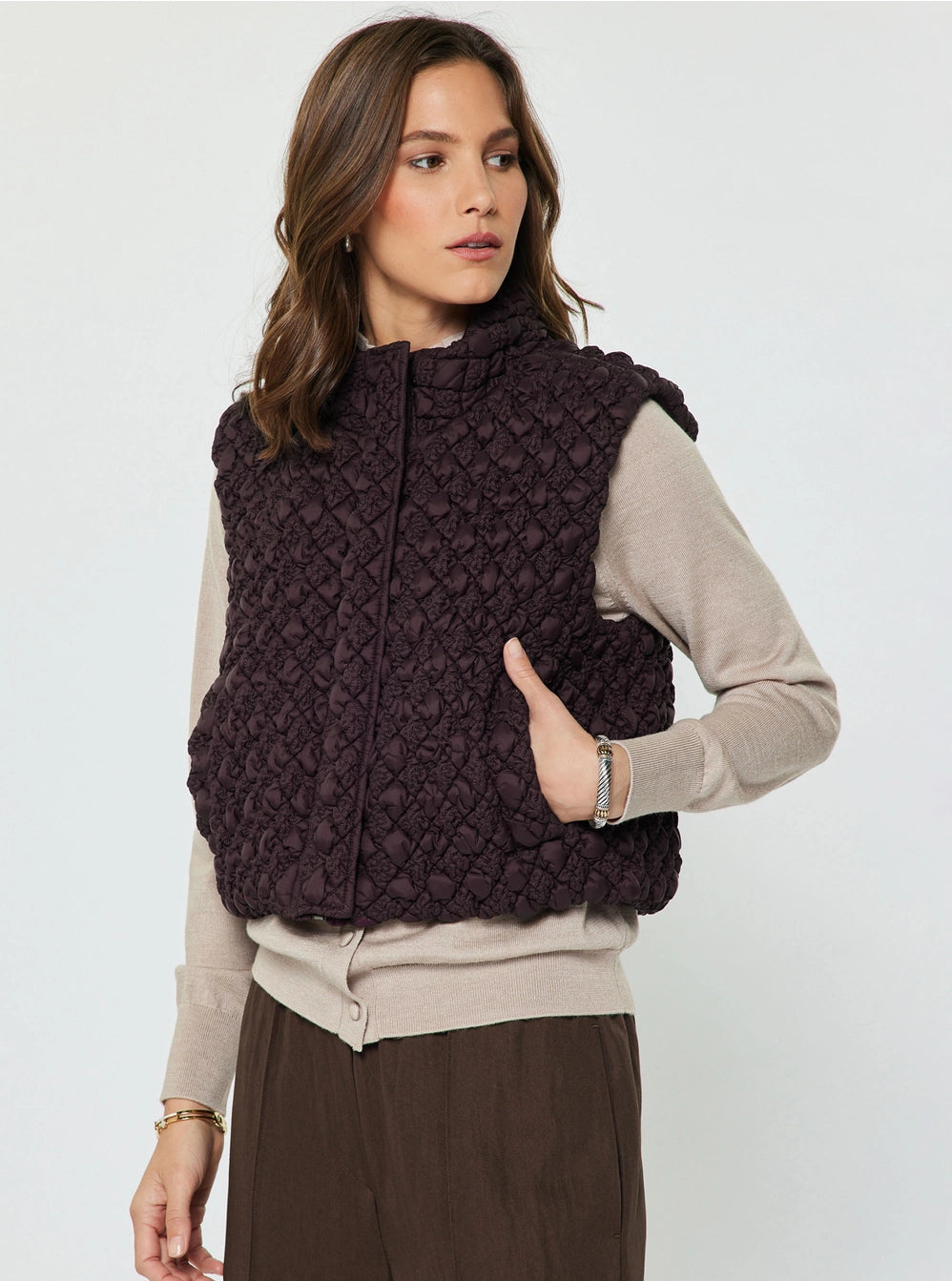 Kyra Cropped Vest