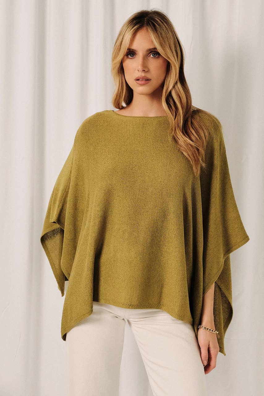 Lily Knit Sweater Cape